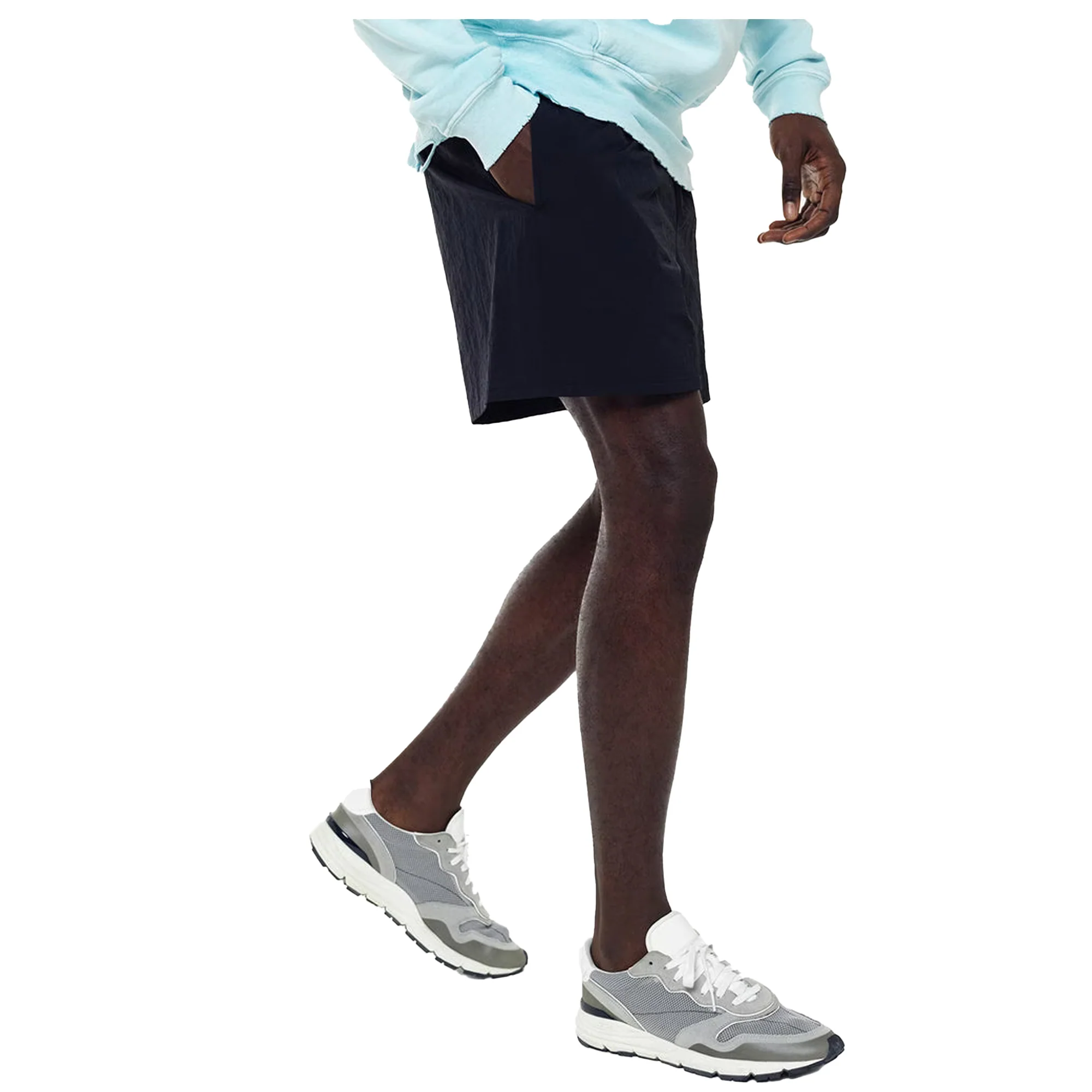 John Elliott Mens Himalayan Shorts 'Black' - Image 3