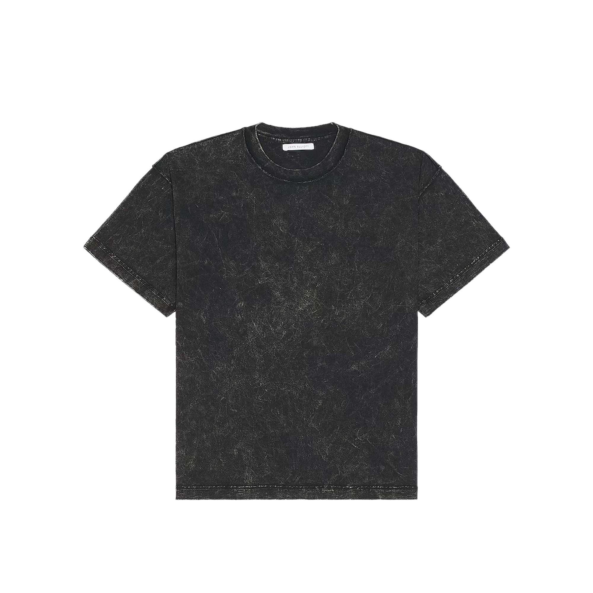 John Elliott Mens Mineral Wash Cropped SS Tee
