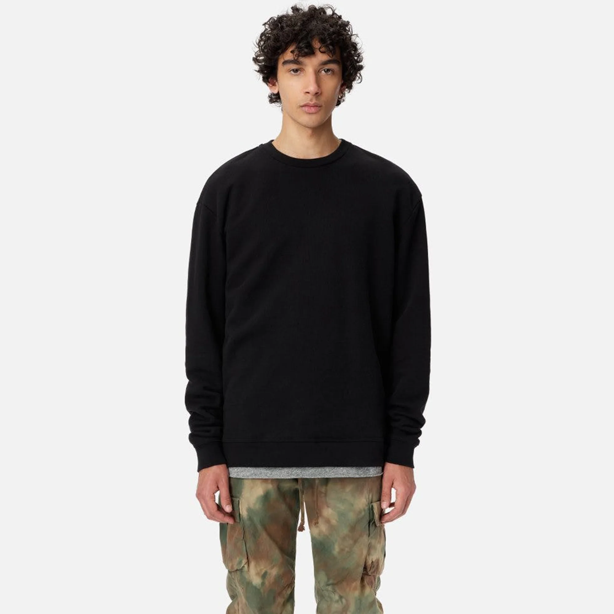 John Elliott Mens Oversized Crewneck Pullover - Image 2