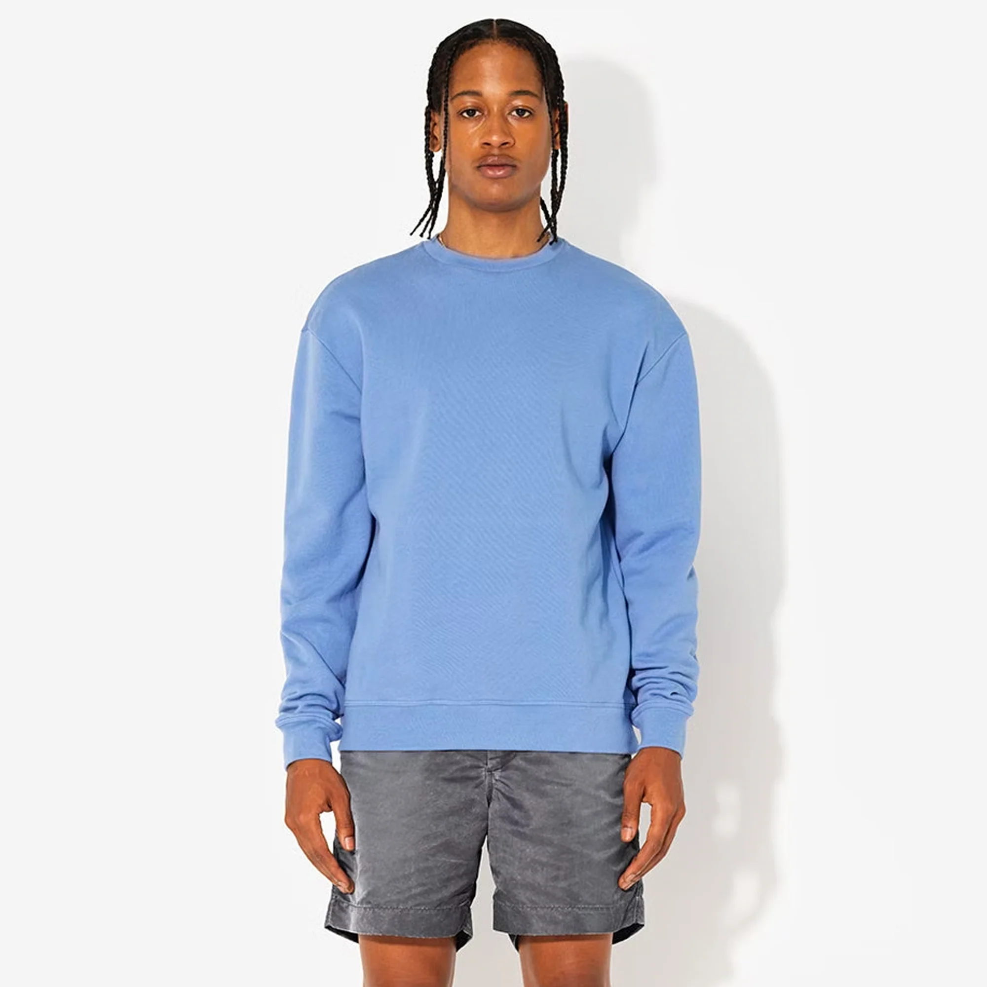 John Elliott Mens Oversized Pullover Crewneck - Image 2