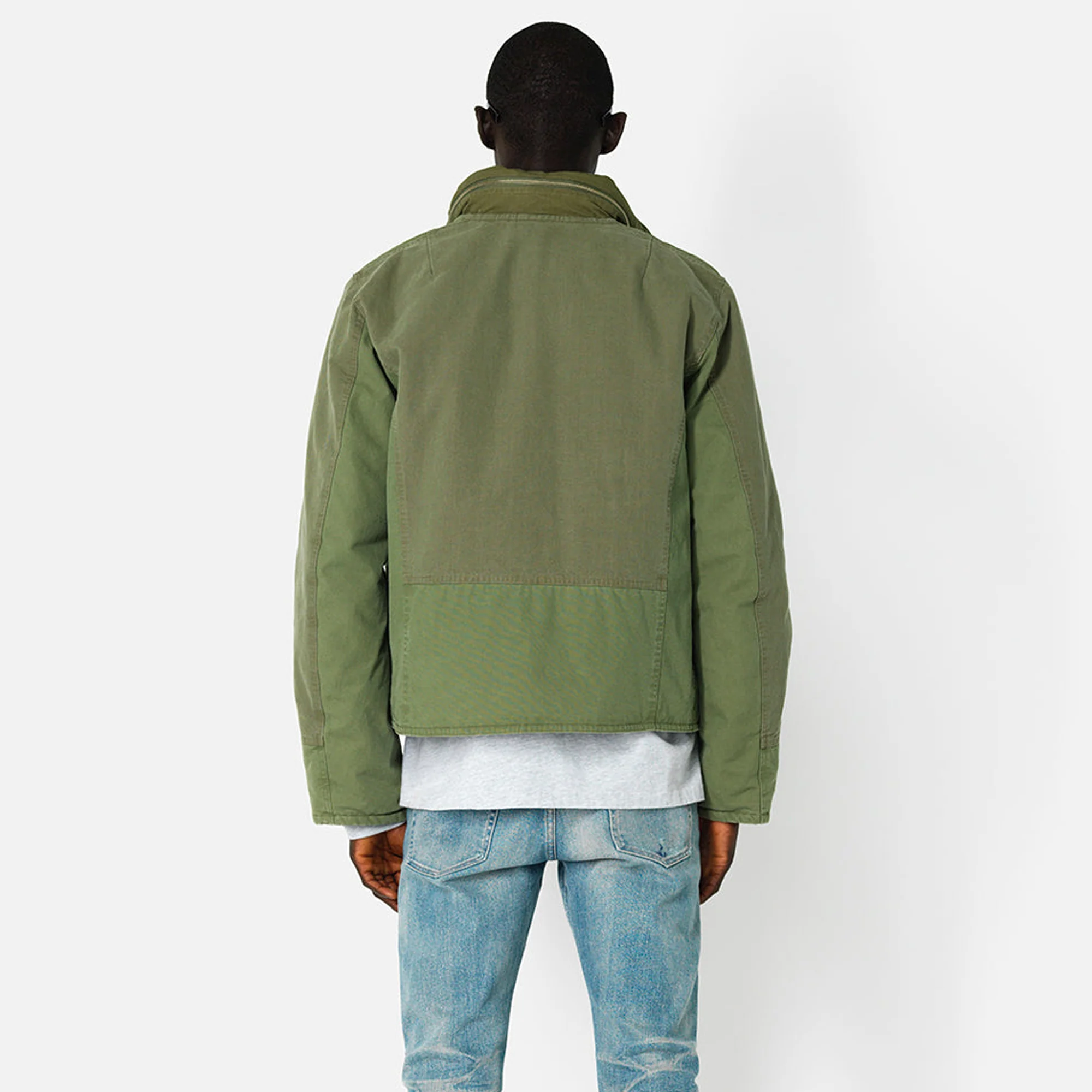 John Elliott Mens Paneled Deck Jacket - Image 3