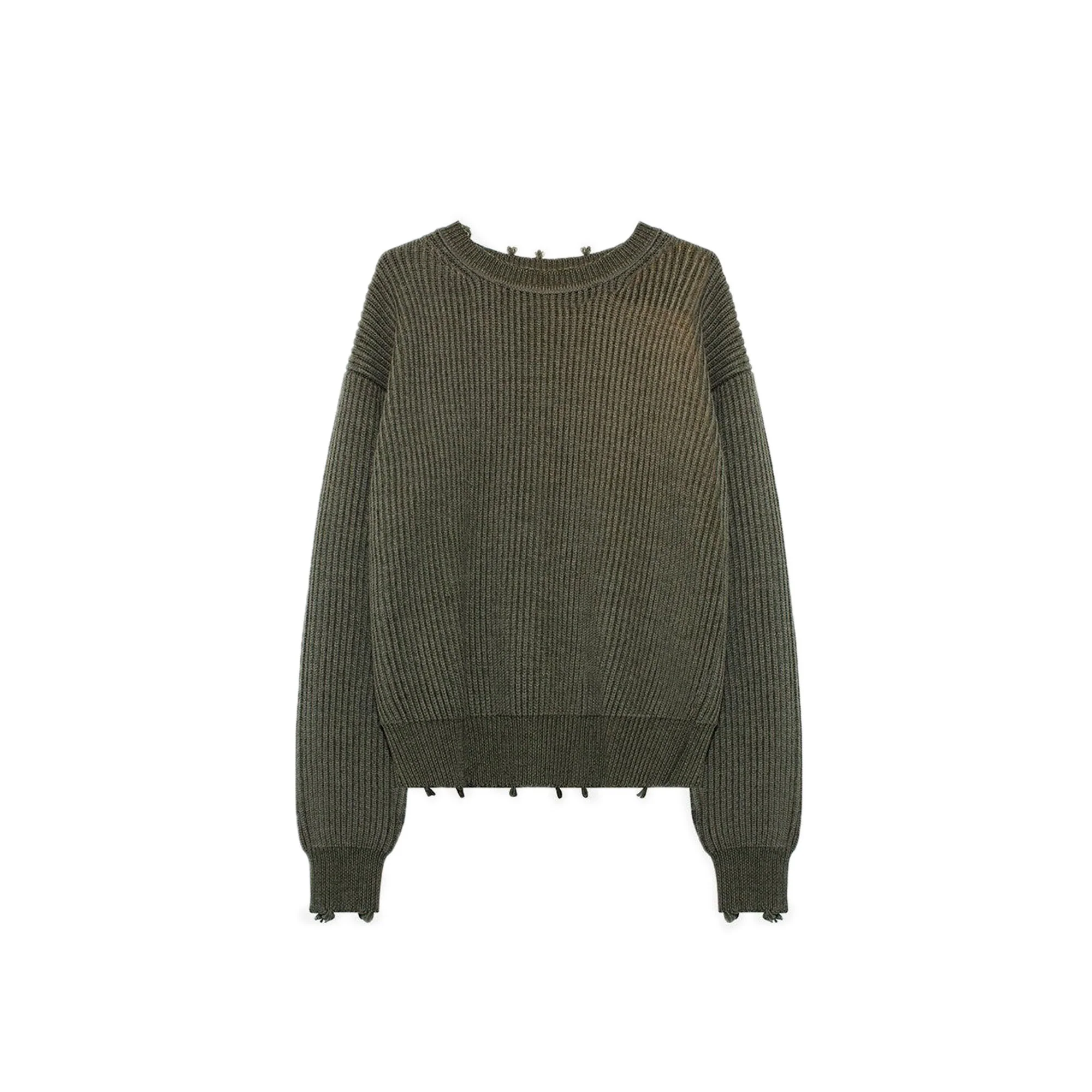 John Elliott Structure Wool Knit Crewneck