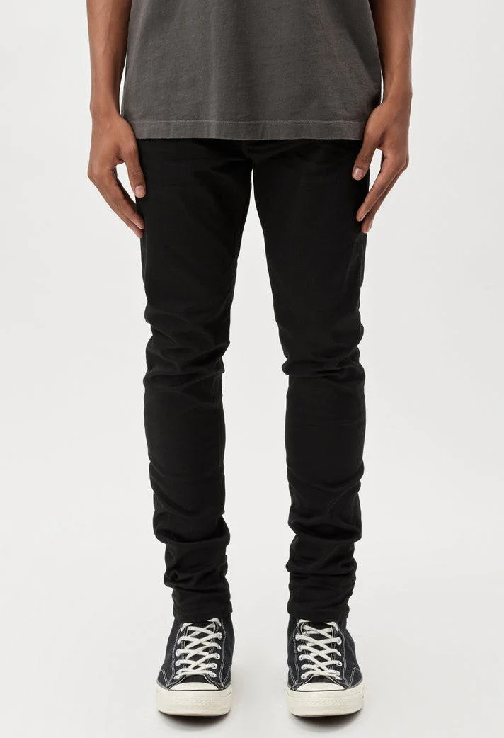 John Elliott The Cast 2 Denim in Pitch Black - Image 2
