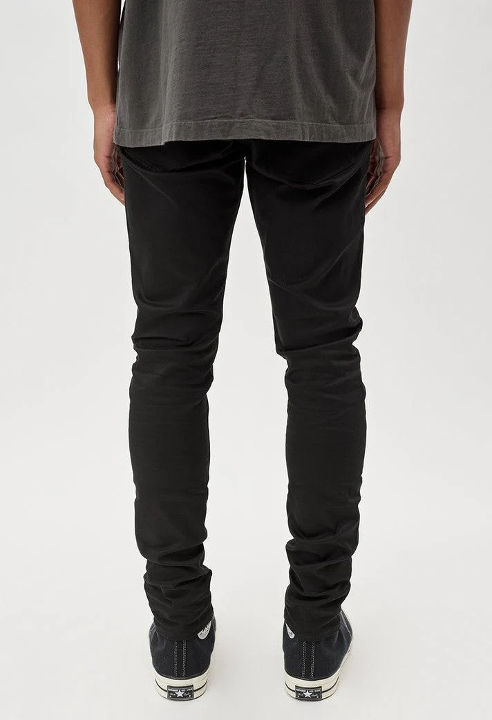 John Elliott The Cast 2 Denim in Pitch Black - Image 3