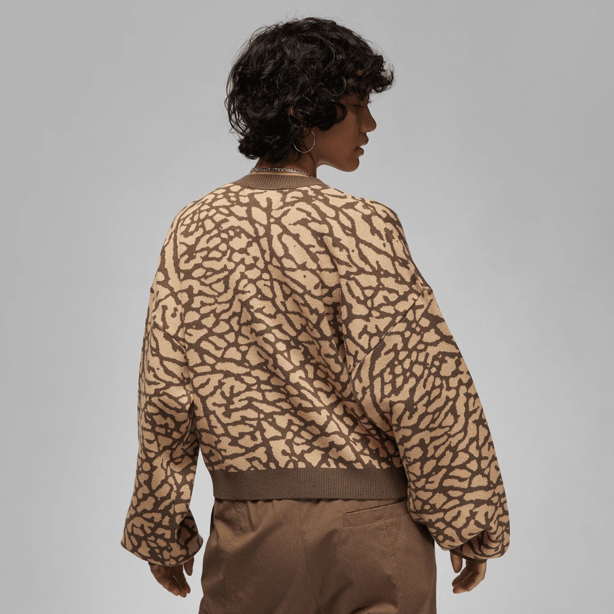 Jordan Womens Knit Cardigan - Image 2
