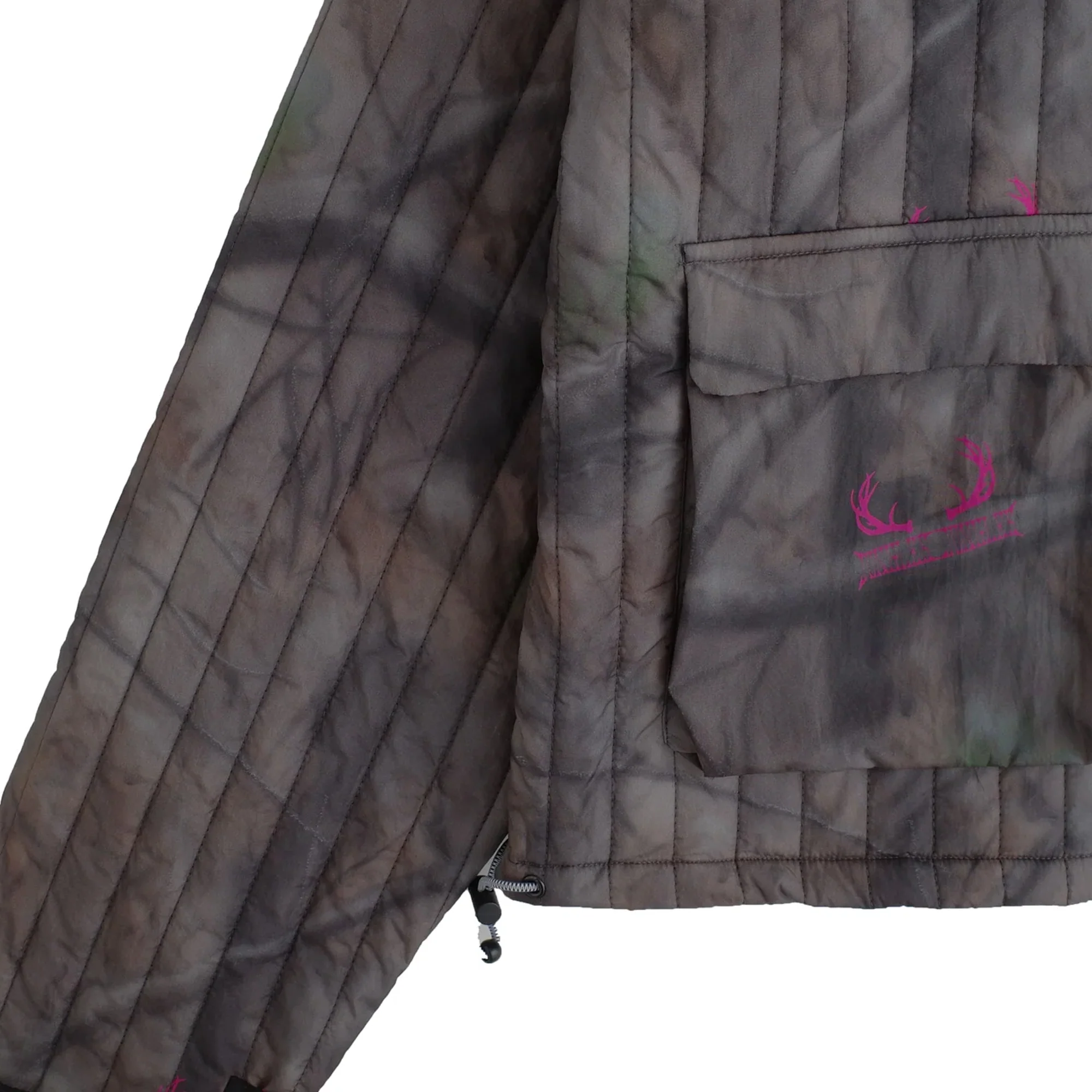 Jungles Mens Fake Tree Quilted Pullover - Image 4