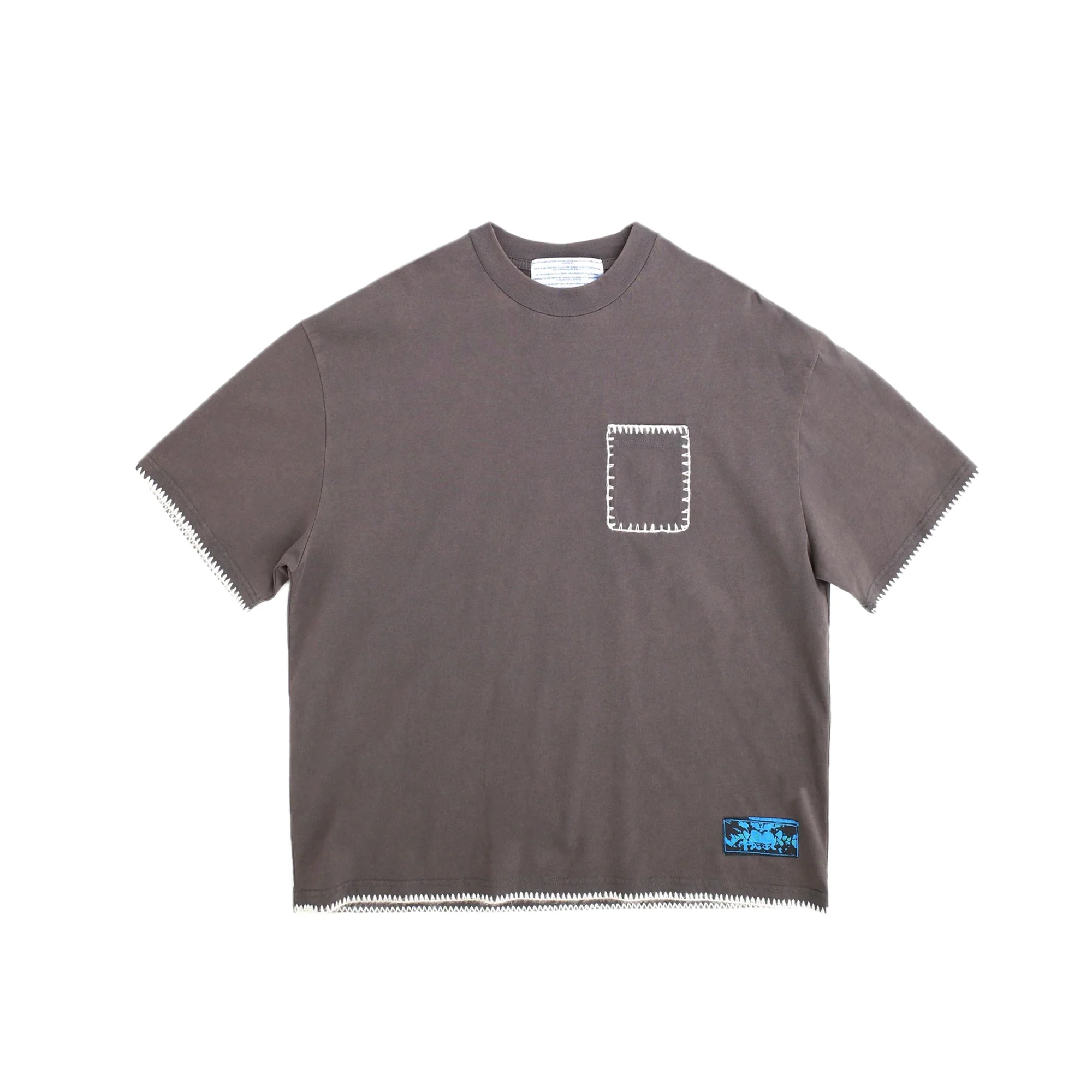 Jungles Mens Blanket Stitch Vintage Tee