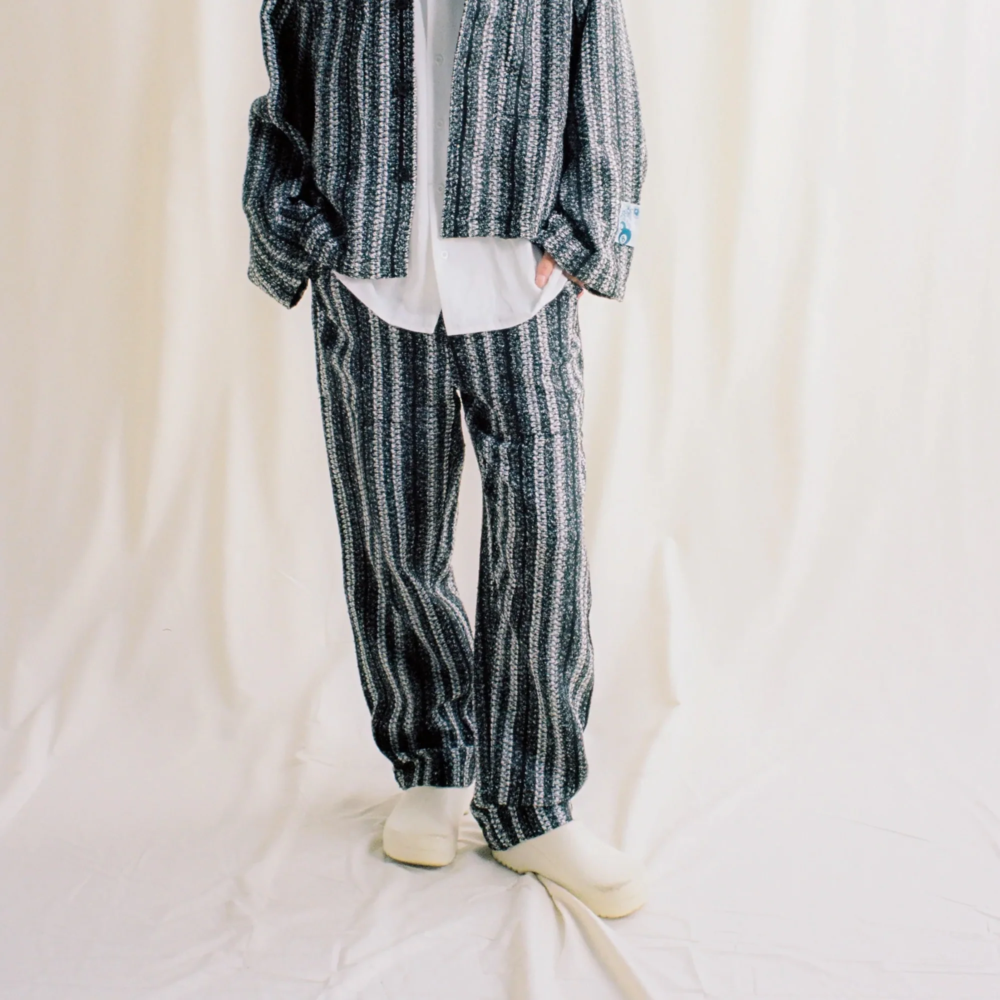 Jungles Mens Boucle "Minimal Workwear" Pant - Image 2