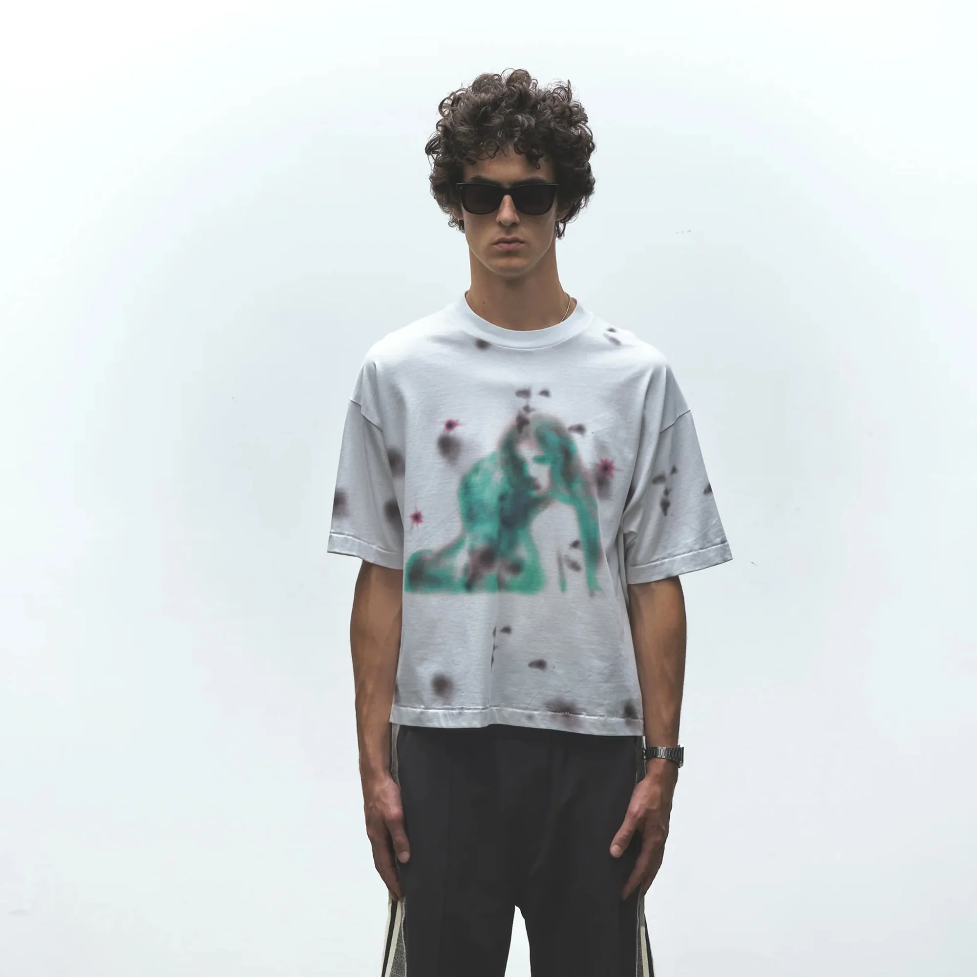 Jungles Mens Embrace Marble Tee - Image 2