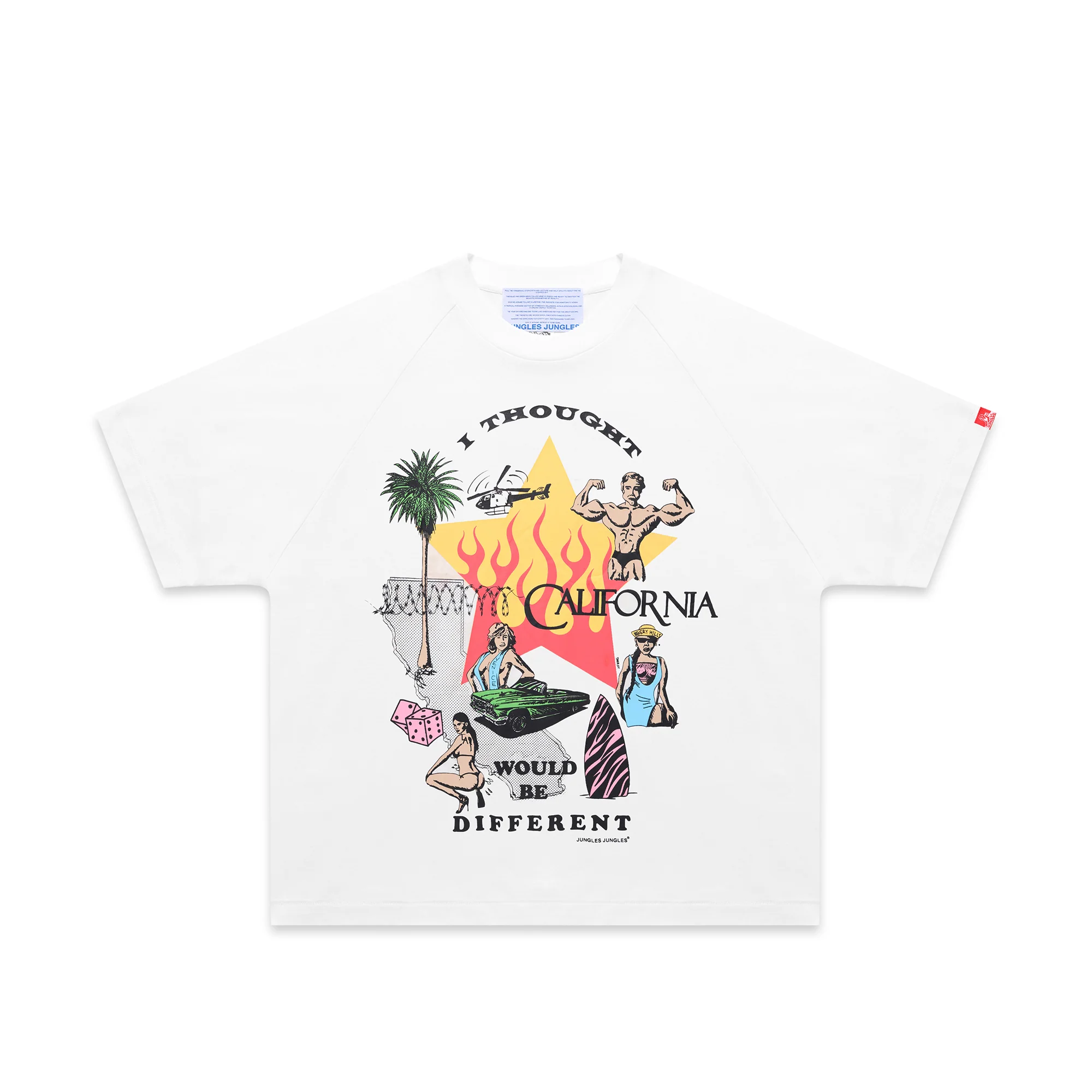Jungles Mens I Thought California Would Be Different SS Tee