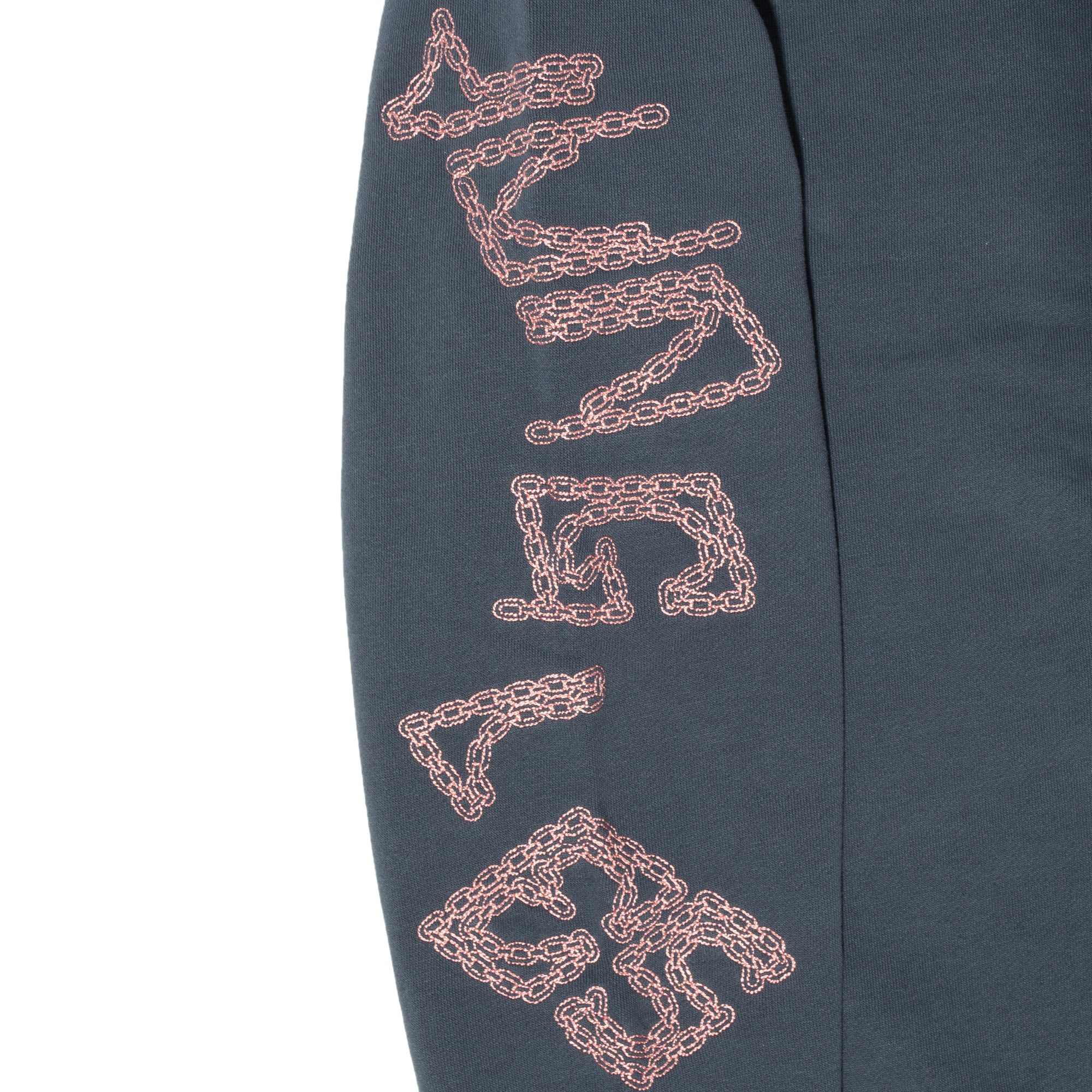 Jungles Mens Paradise Plateau Hoodie 'Navy' - Image 4