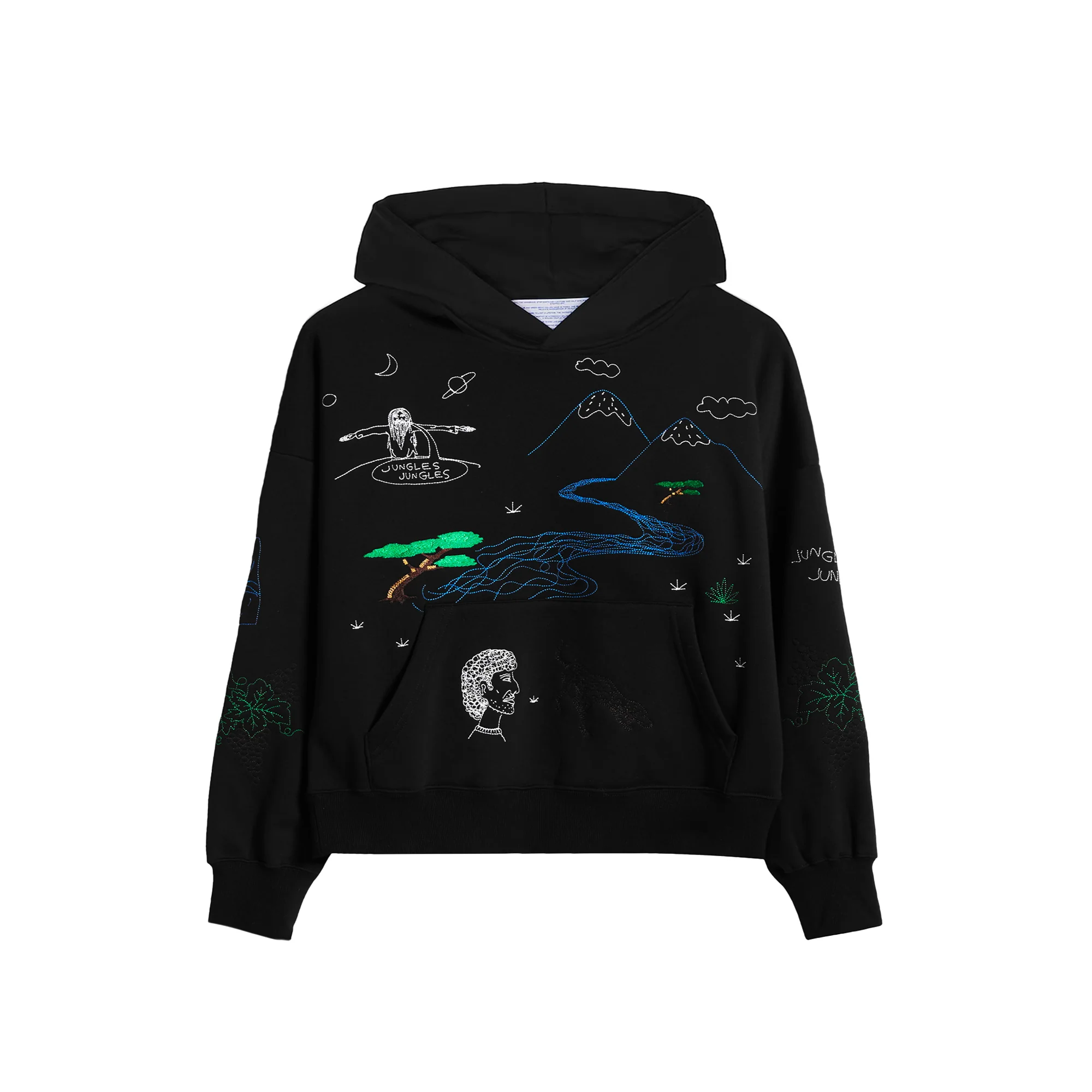 Jungles Mens Questions Hoodie