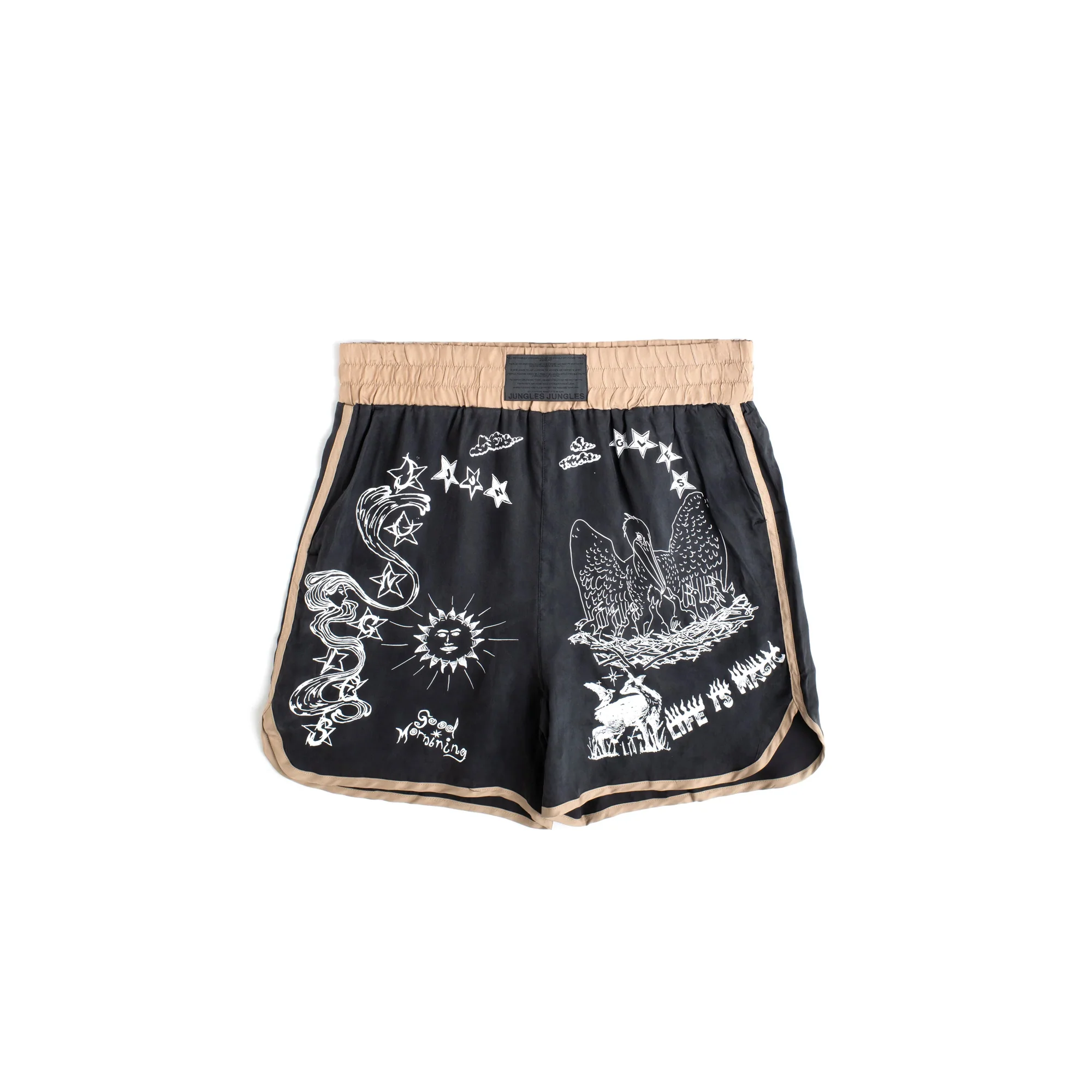 Jungles Mens Scibbles Boxing Shorts