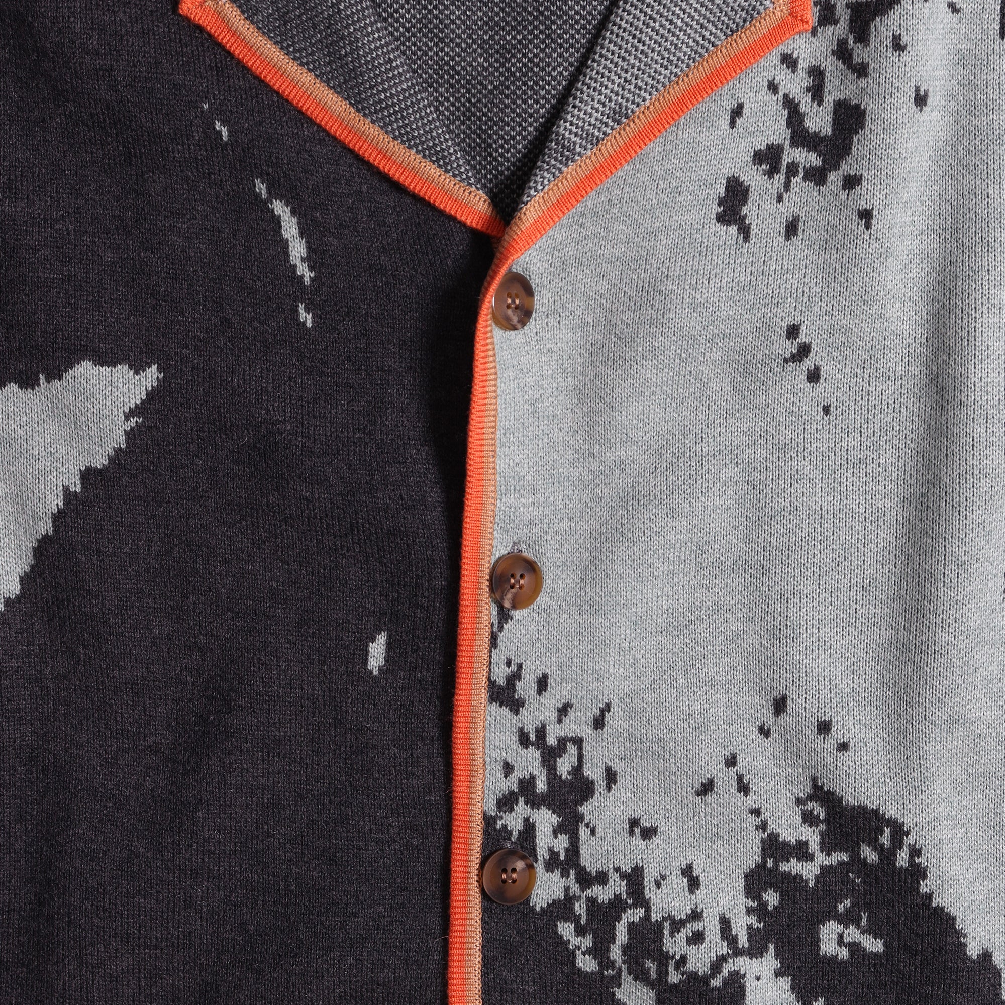 Jungles Mens Smile Heavy Knit Shirt - Image 2