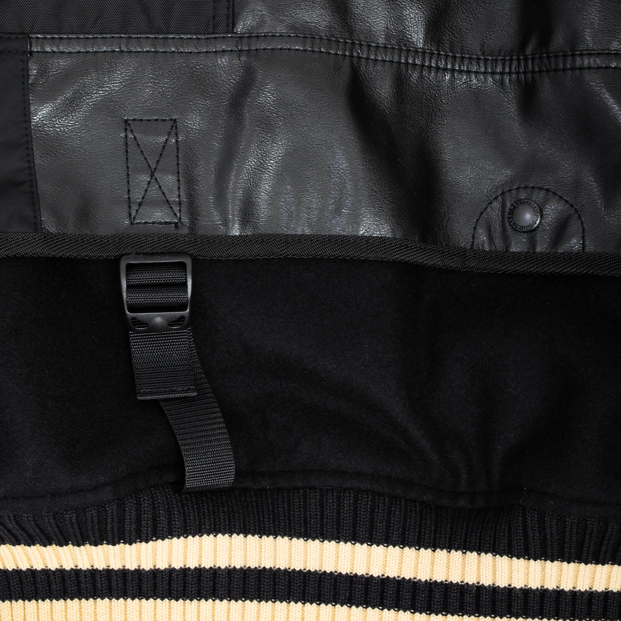 Junya Watanabe MAN Mens Wool Nylon Varsity Jacket - Image 4