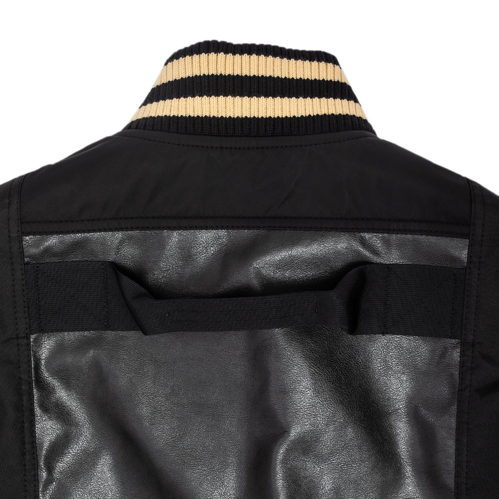 Junya Watanabe MAN Mens Wool Nylon Varsity Jacket - Image 5