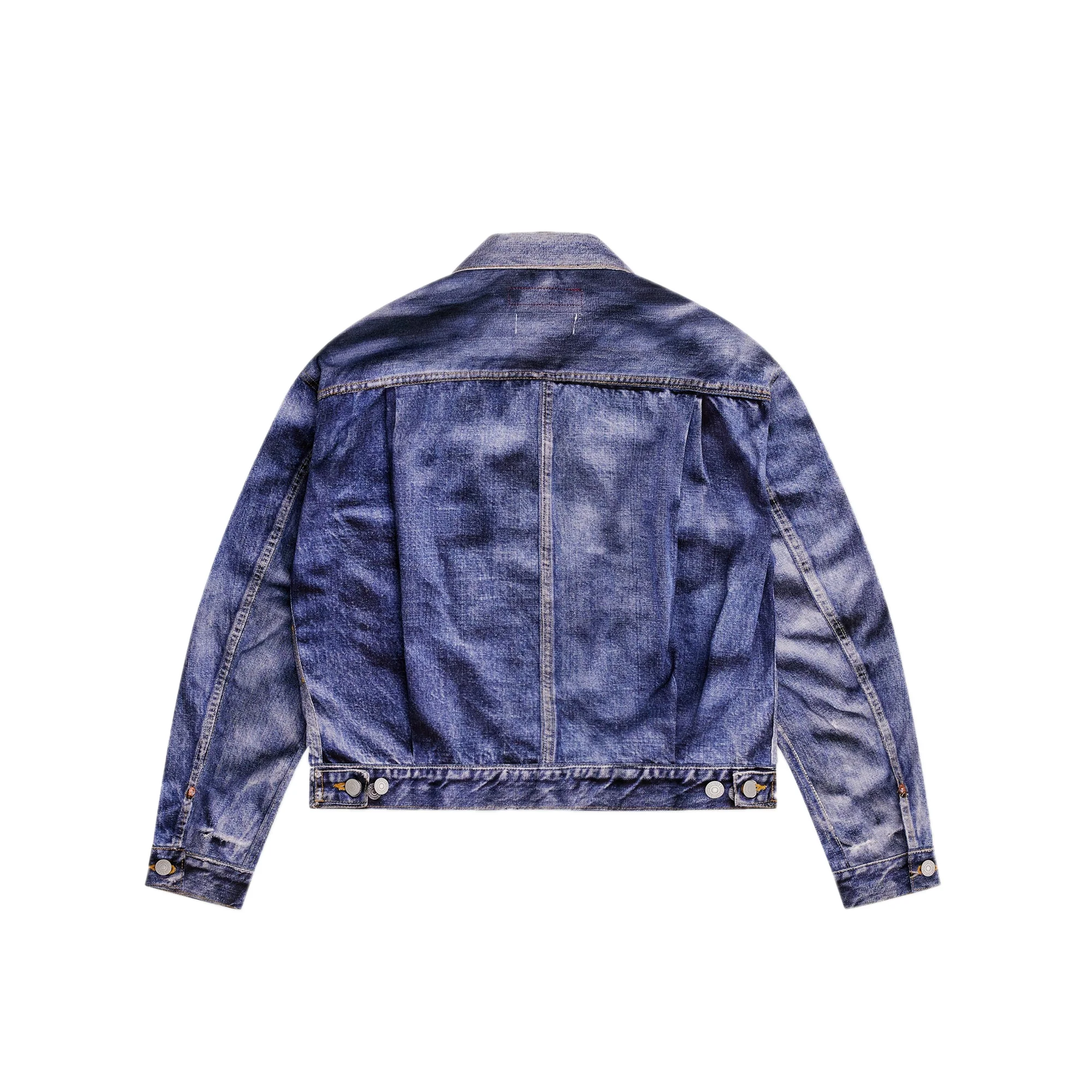 Junya Watanabe MAN eYe x Levi's BerBerJin Mens Inkjet Printed Jacket - Image 2
