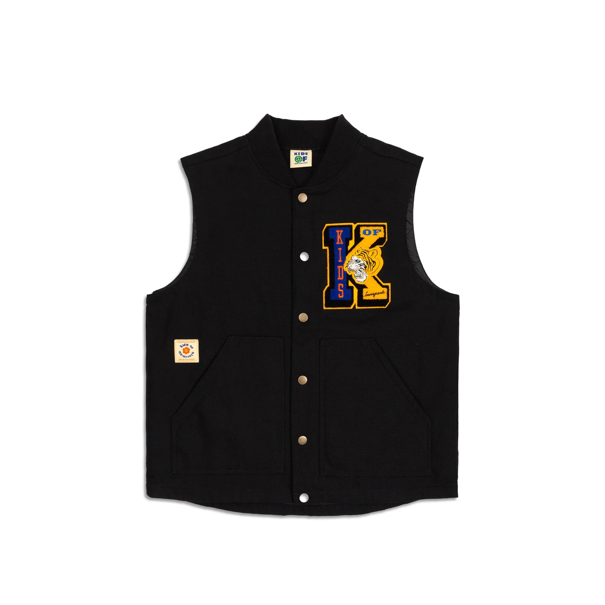 Kids of Immigrants Mens Canvas Work Vest