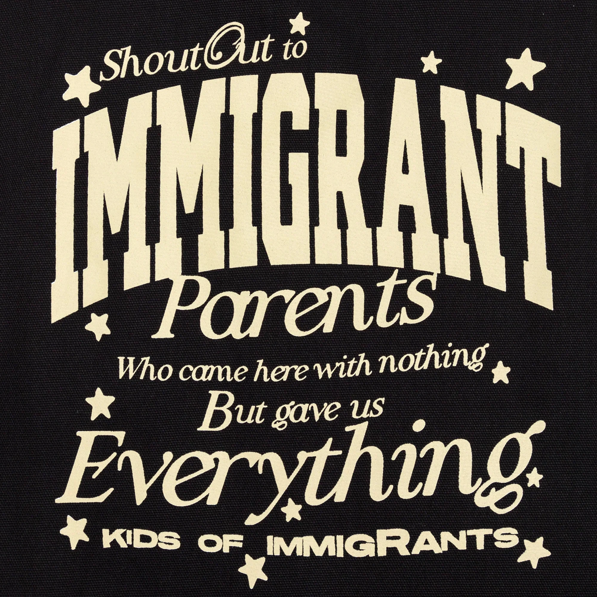Kids of Immigrants Mens Canvas Work Vest - Image 4