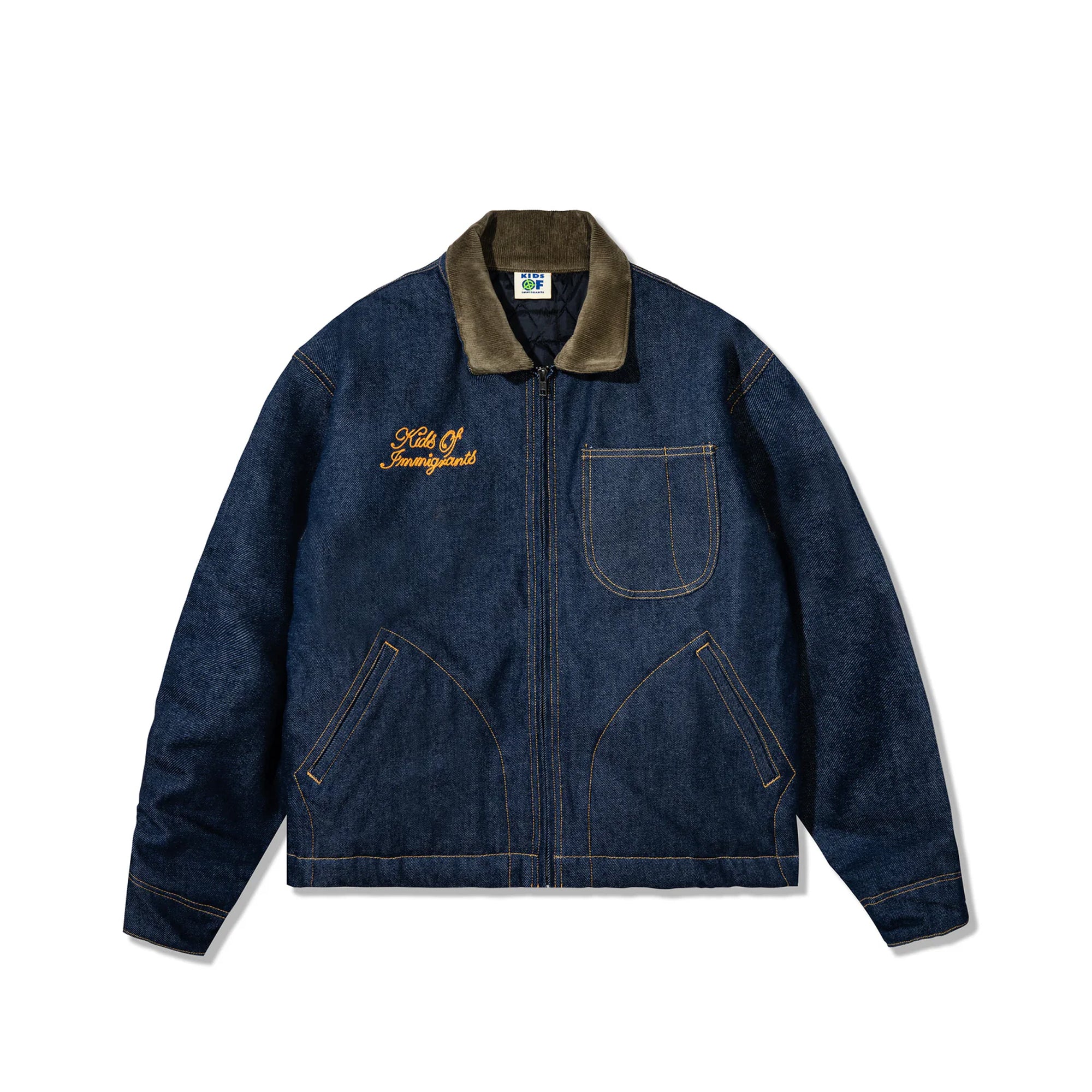 Kids of Immigrants Mens Denim Work Jacket