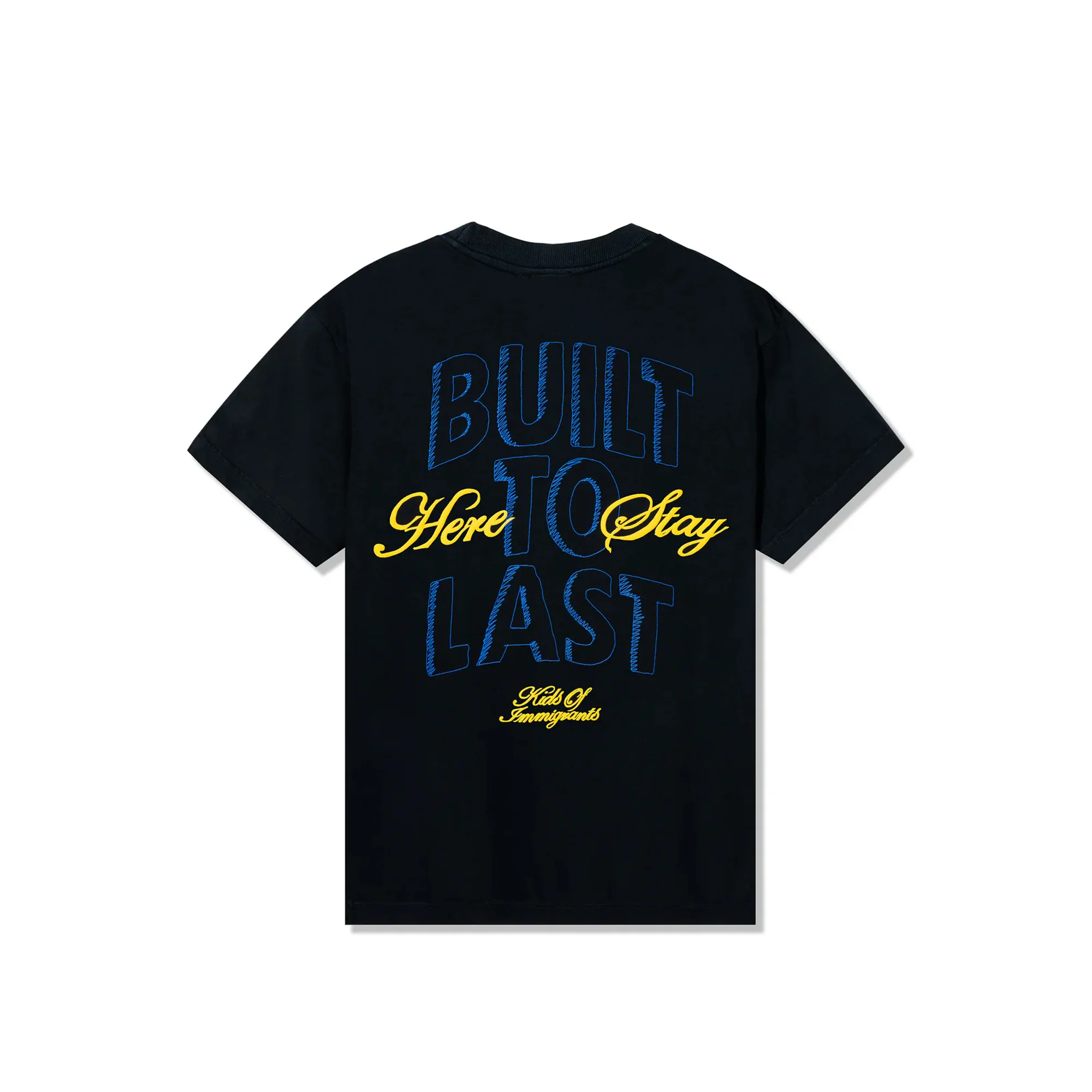 Kids of Immigrants Mens Here To Stay Tee - Image 2