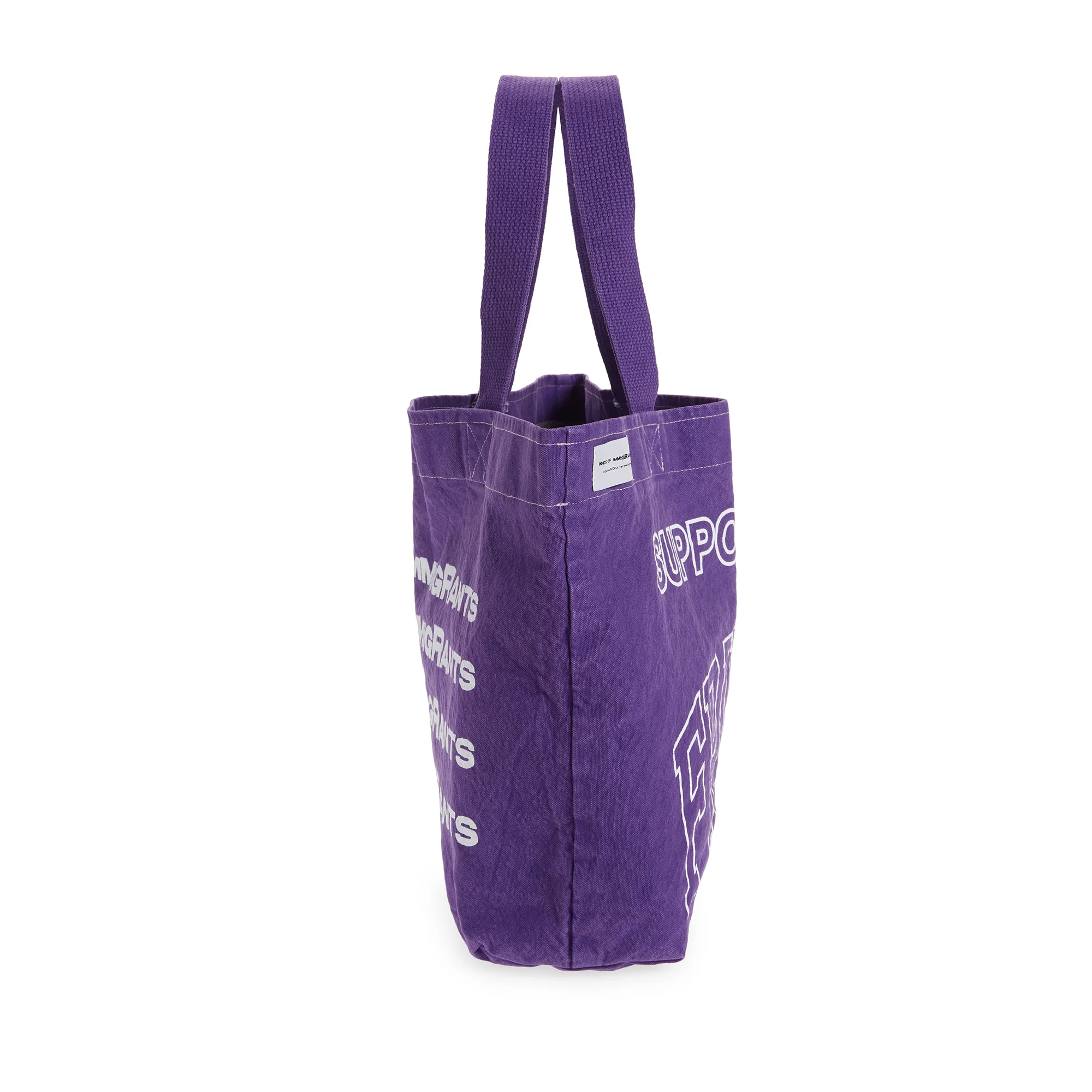 Kids Of Immigrants Mens Support Your Friends Tote Bag 'Purple' - Image 3