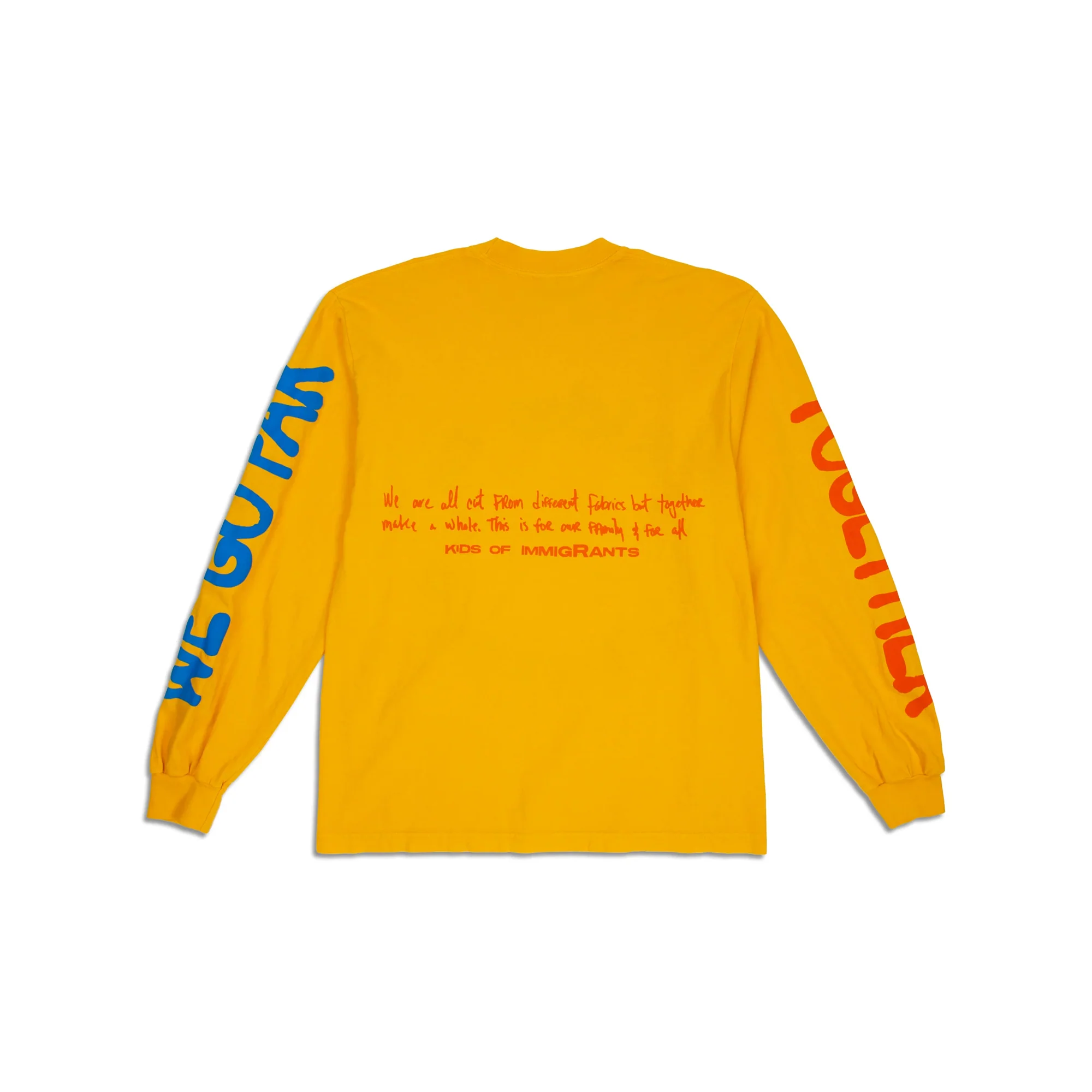 Kids of Immigrants Mens Together We Go Far Longsleeve - Image 2