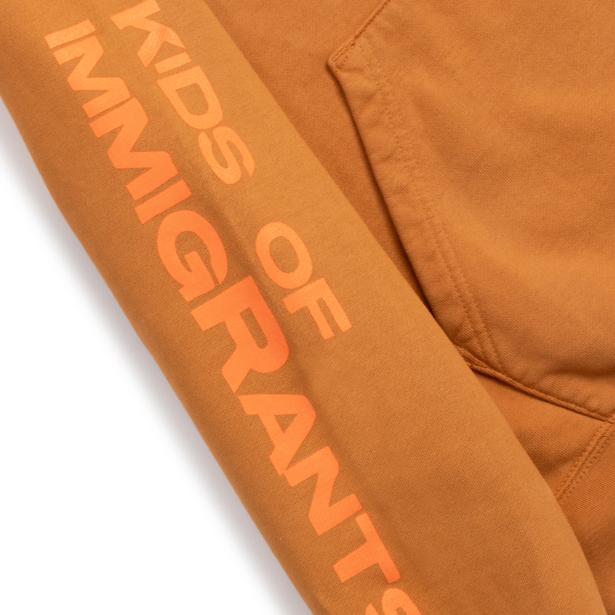 Kids of Immigrants Mens Work Hoodie - Image 4
