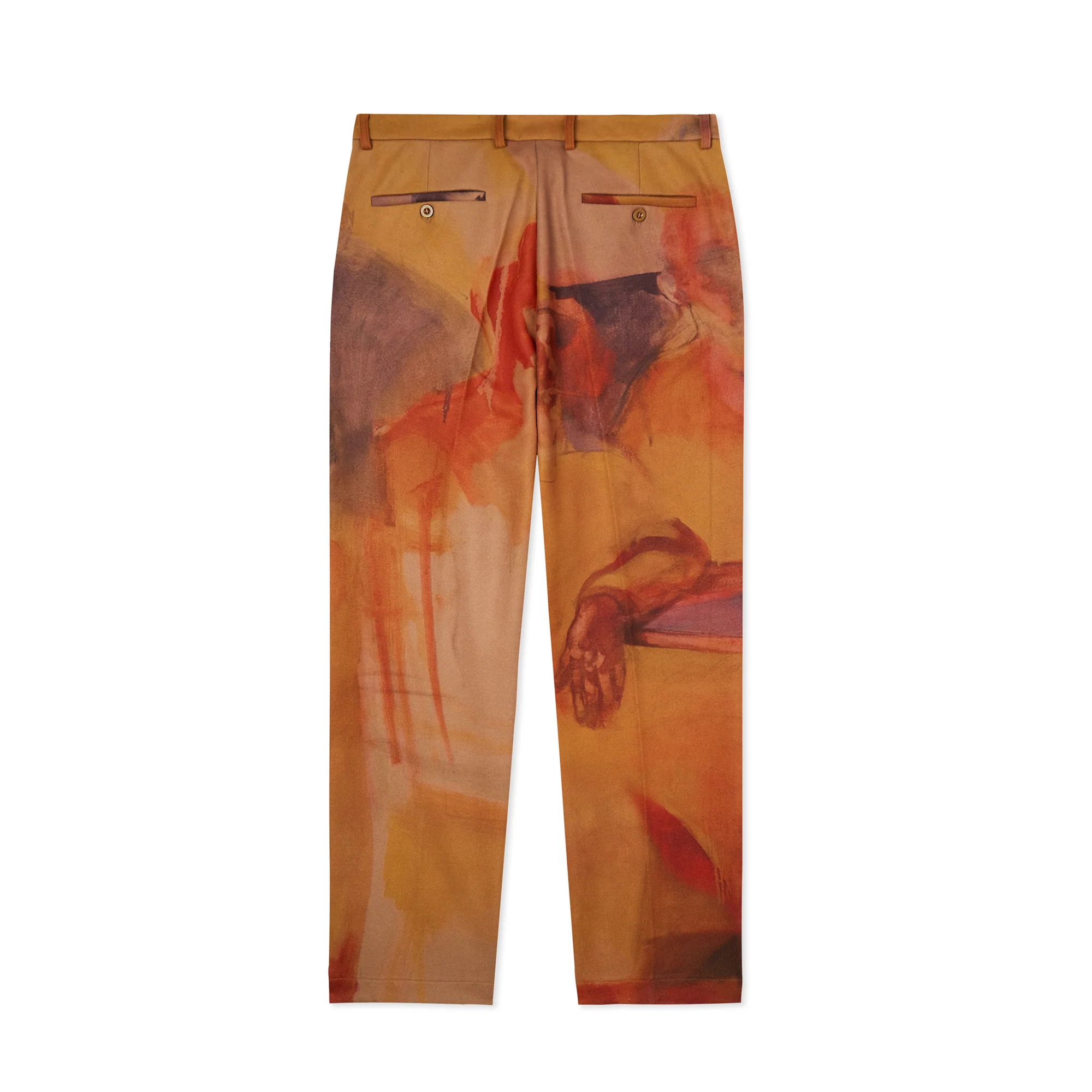Kidsuper Mens Girl At The Bar Wool Pant - Image 2