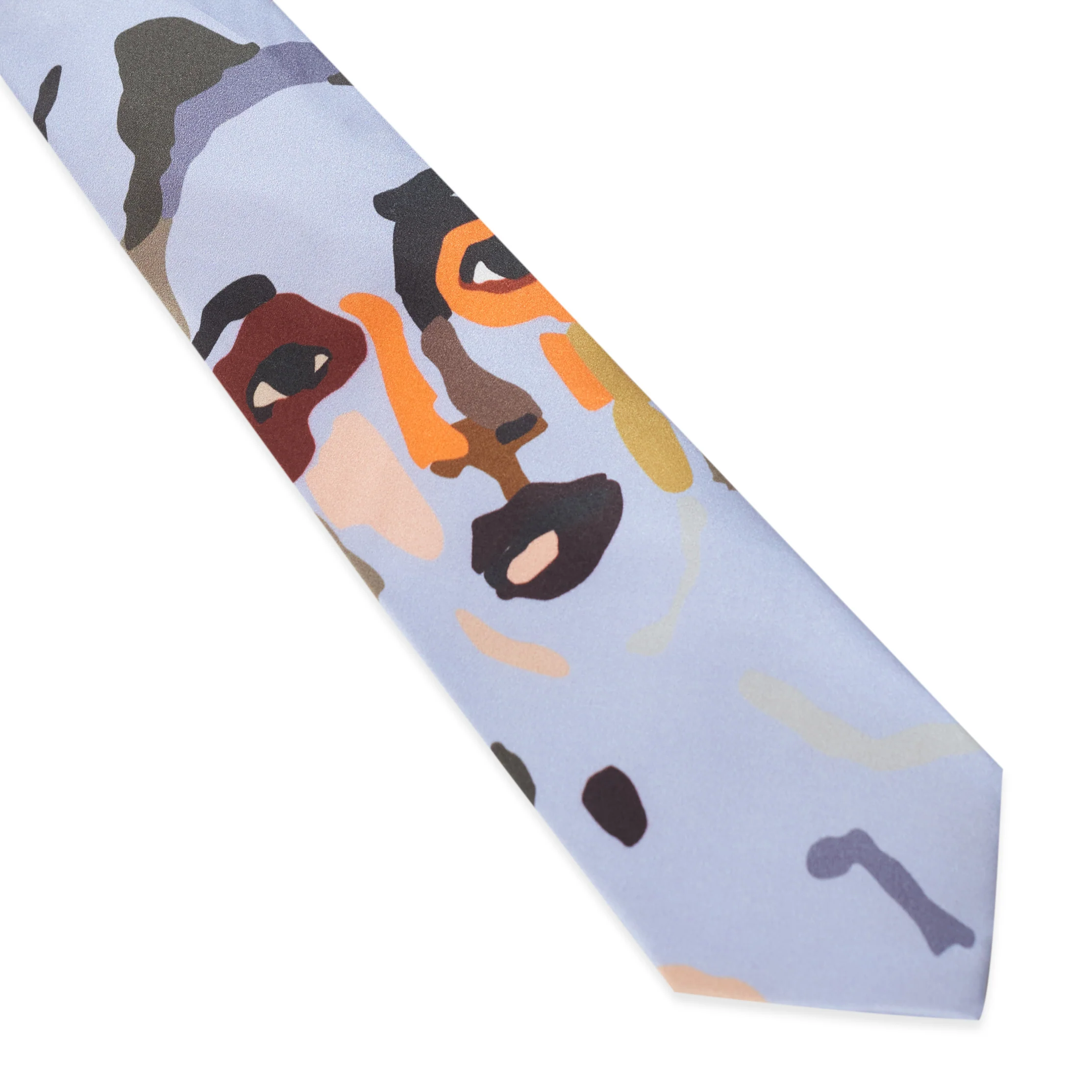 KidSuper Girl Face Silk Tie - Image 2