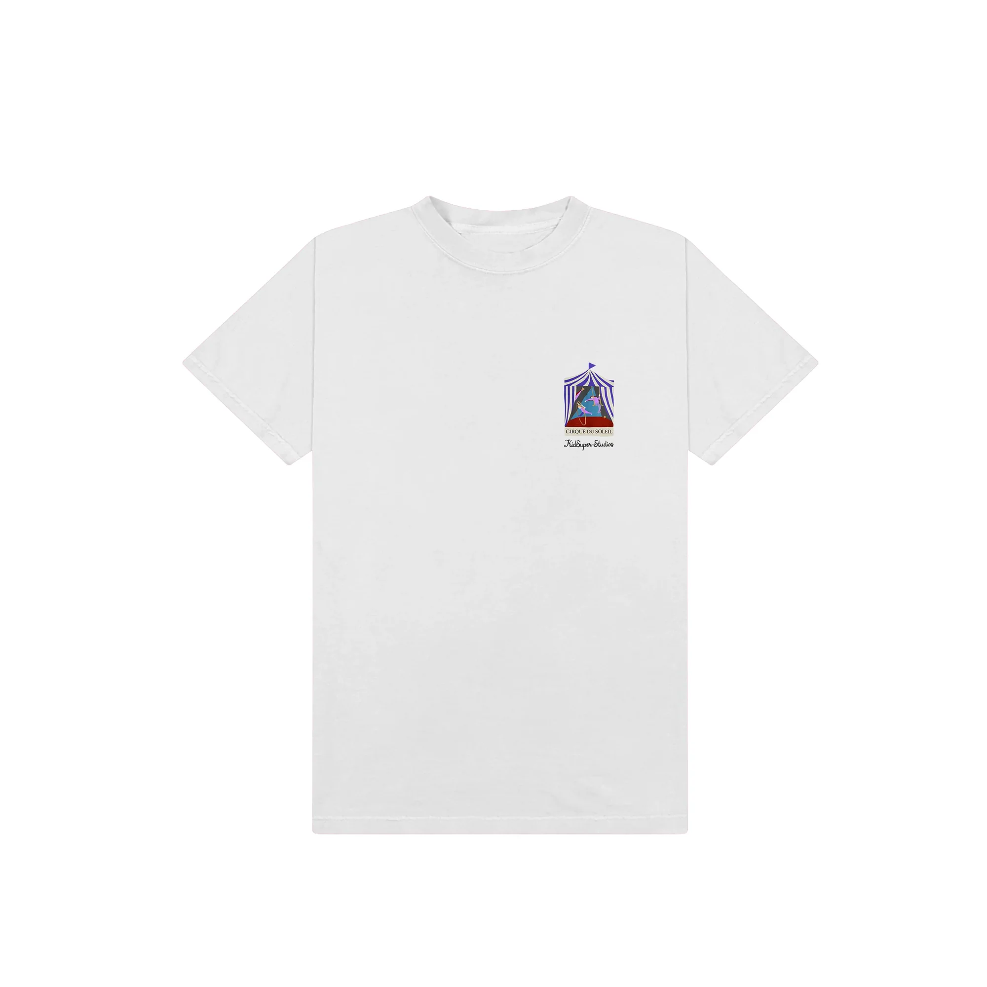 Kidsuper Mens Cirque Du Soleil Flag Tee