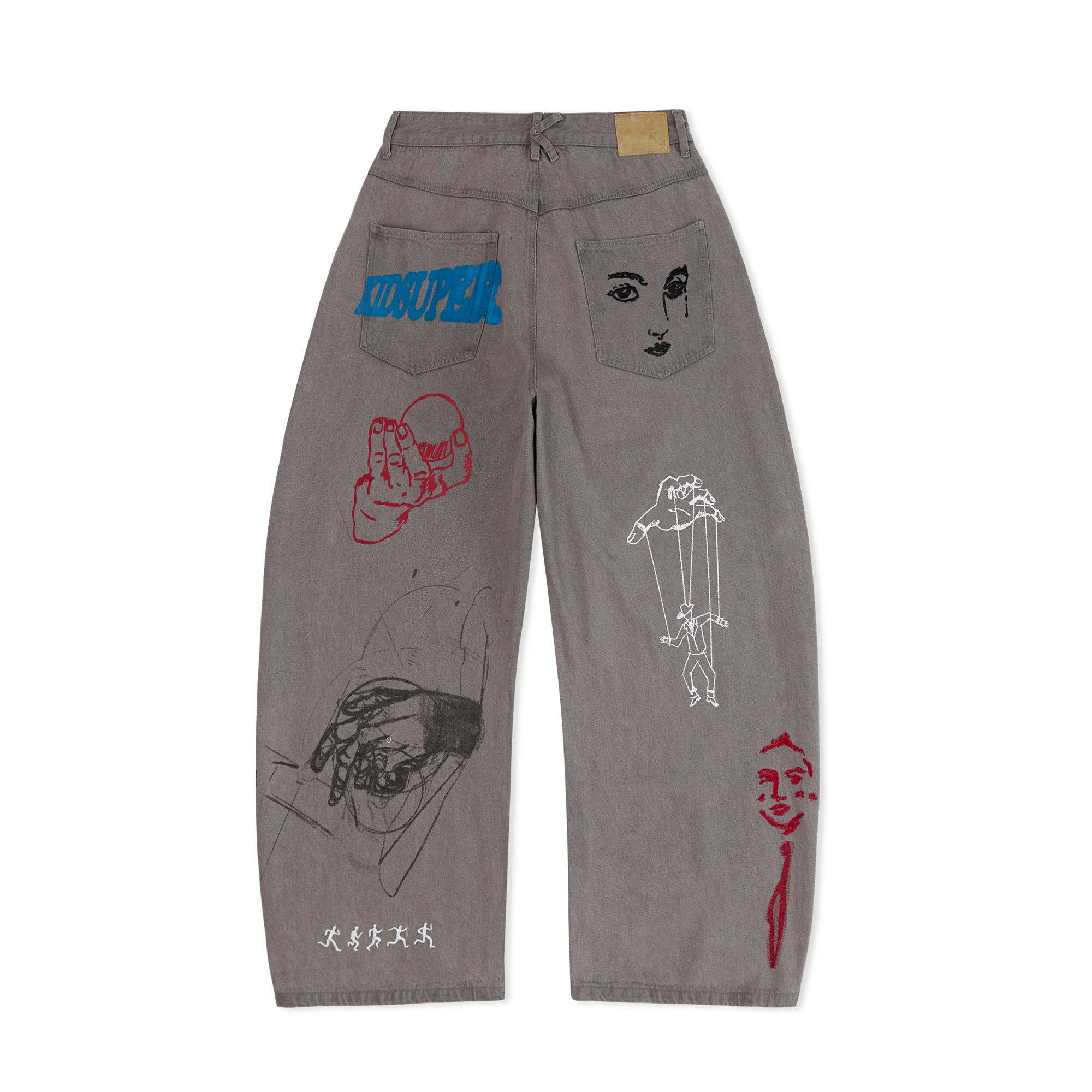 KidSuper Mens From a Place I've Never Been Pants - Image 2