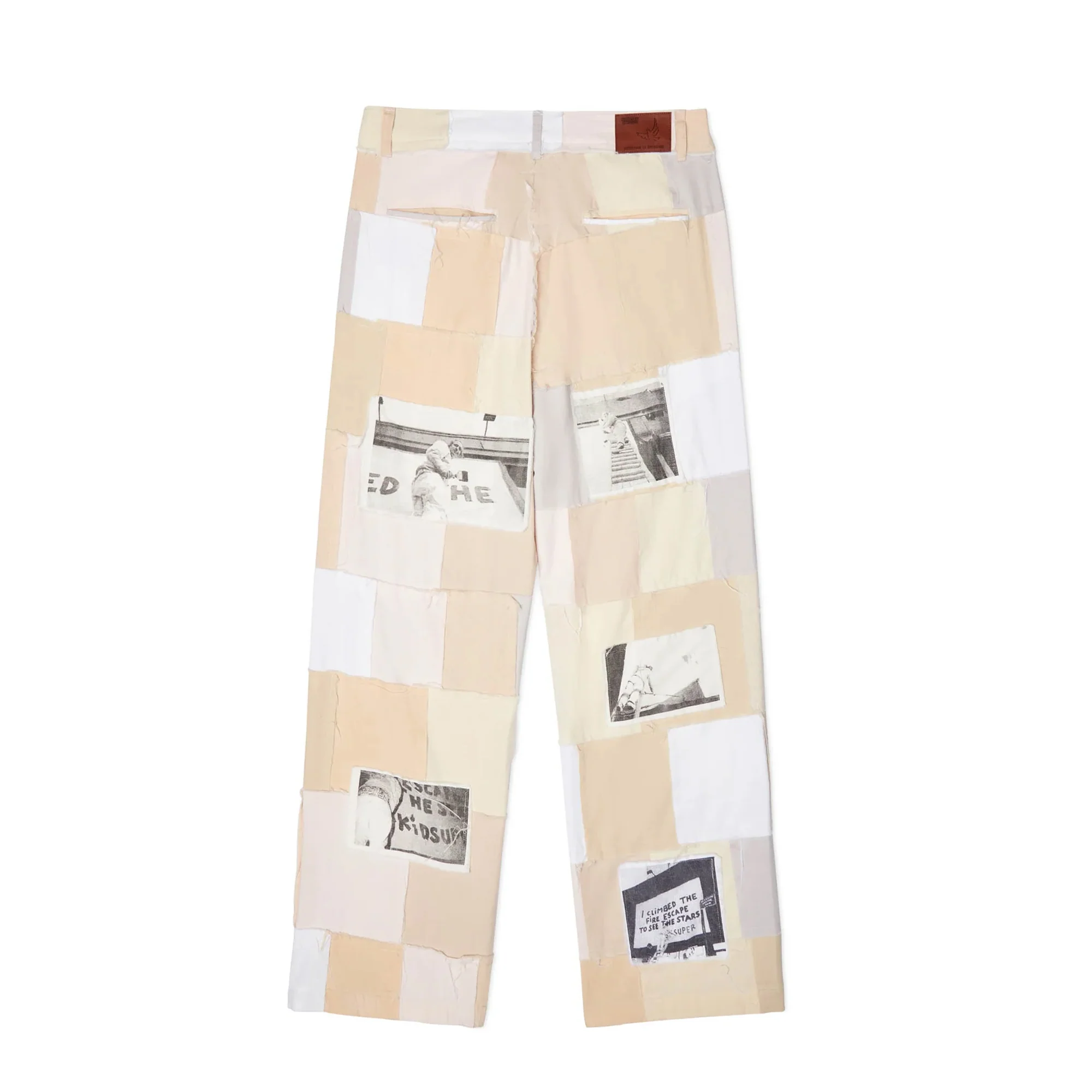 Kidsuper Mens Patchwork Pants - Image 2