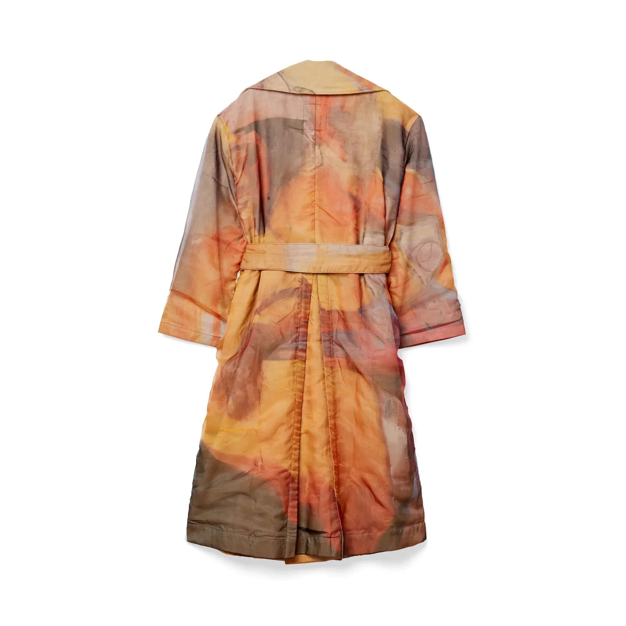 Kidsuper Mens Printed Trenchcoat - Image 2