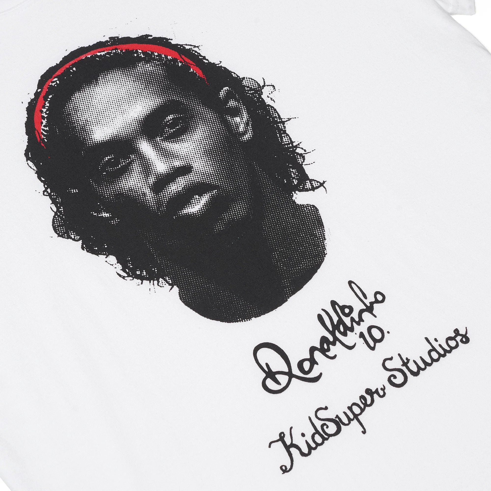 Kidsuper x Ronaldinho Mens Portrait Tee - Image 2