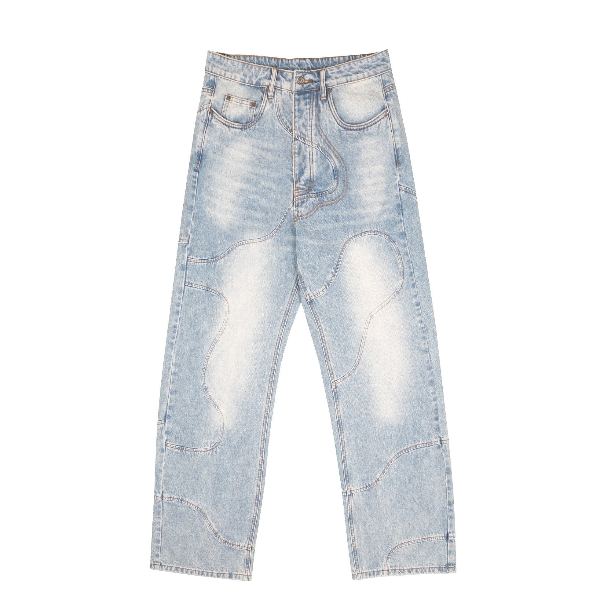 Kody Phillips Mens Curved Jeans