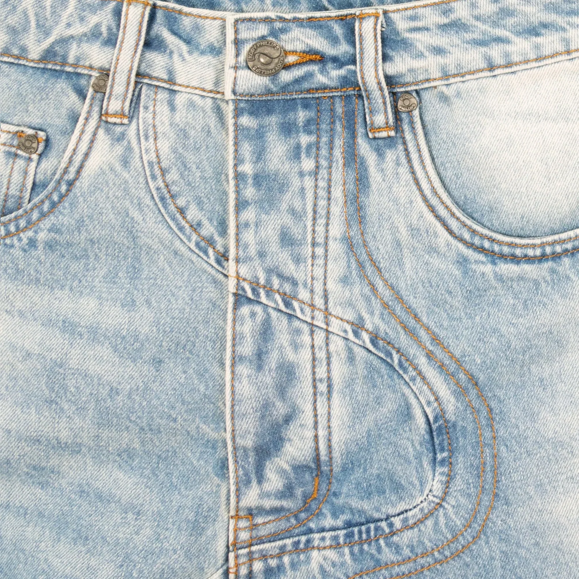 Kody Phillips Mens Curved Jeans - Image 4