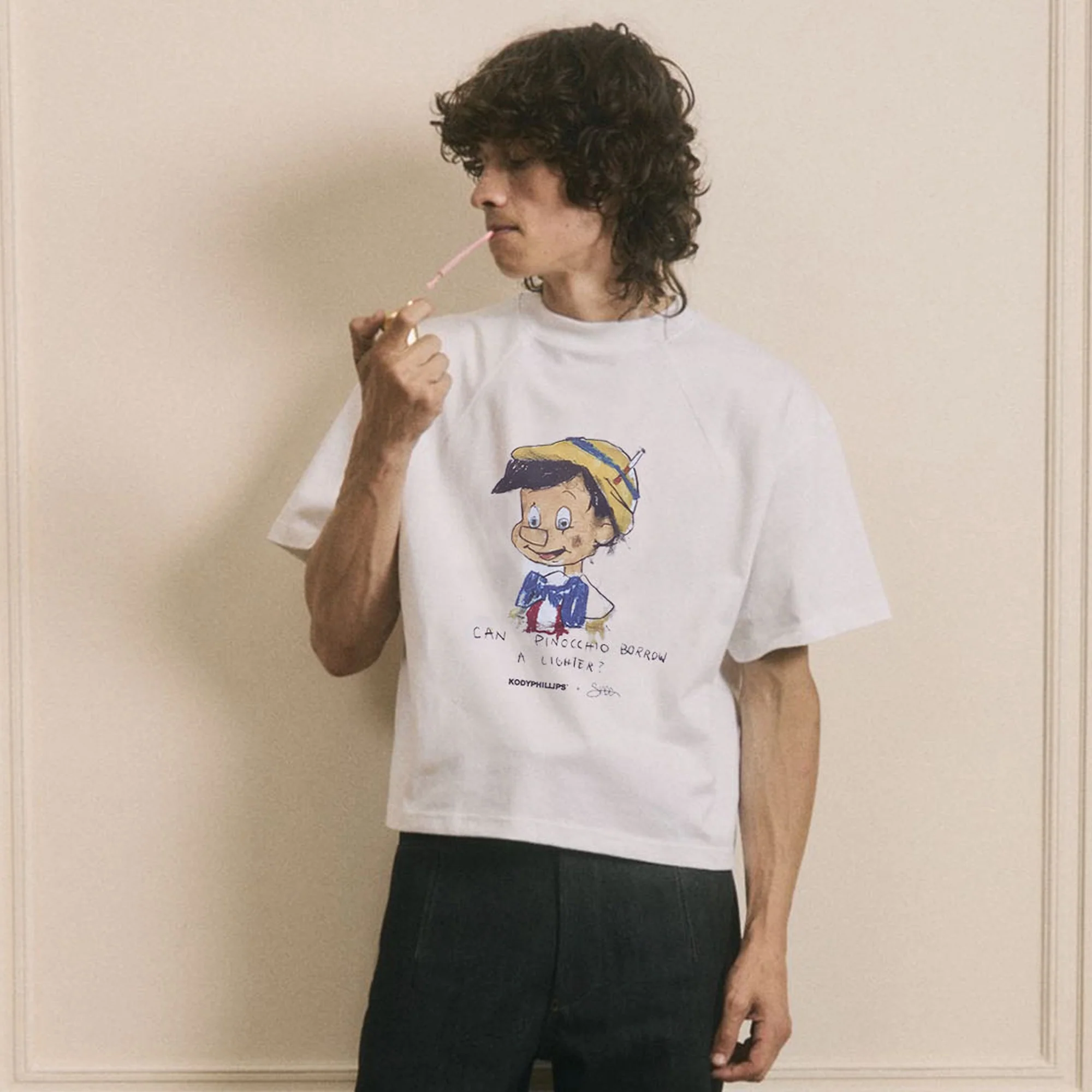 Kody Phillips Mens Pinocchio Tee - Image 2