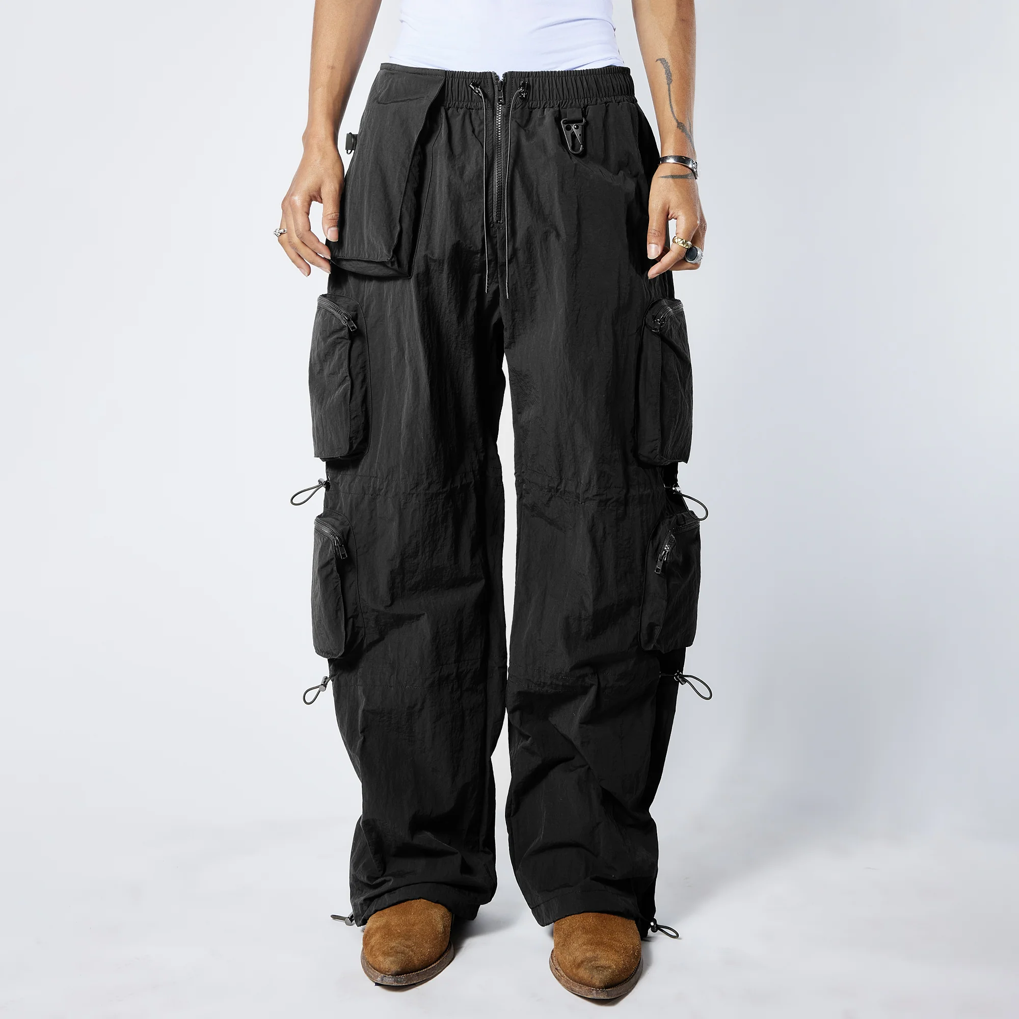 Kody Phillips Mens Nylon Parachute Pants - Image 2