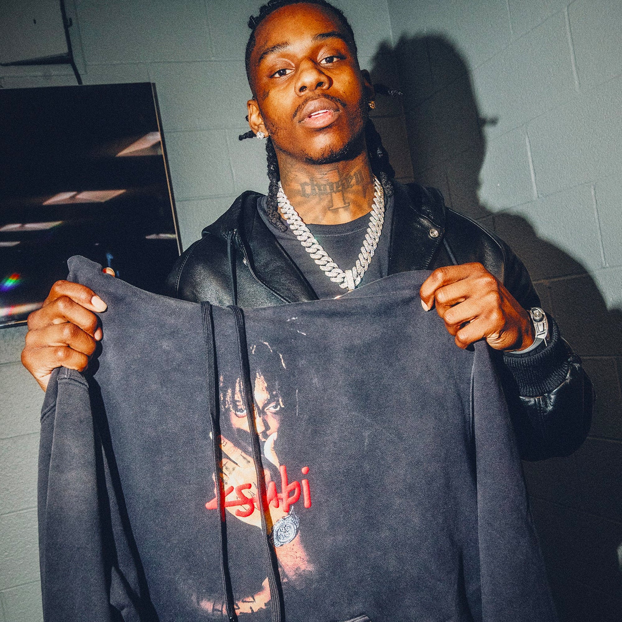 Ksubi Mens 999 Juice Wrld Biggie Hoodie - Image 4
