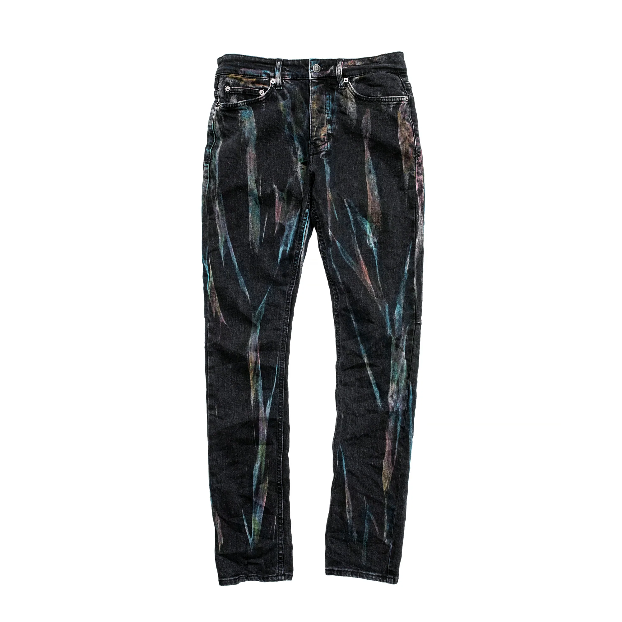Ksubi Mens Chitch Pink Refrakt Jeans