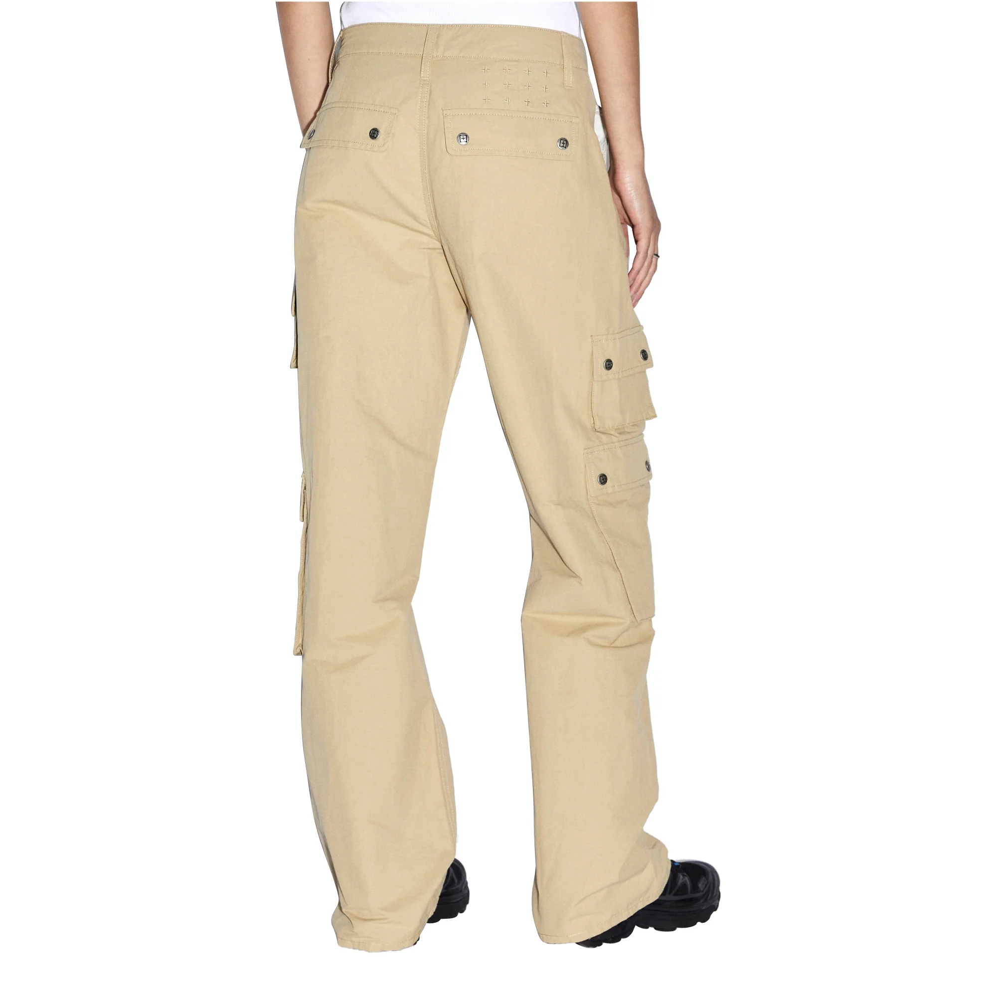 Ksubi Womens Drill Cargo Khaki - Image 4