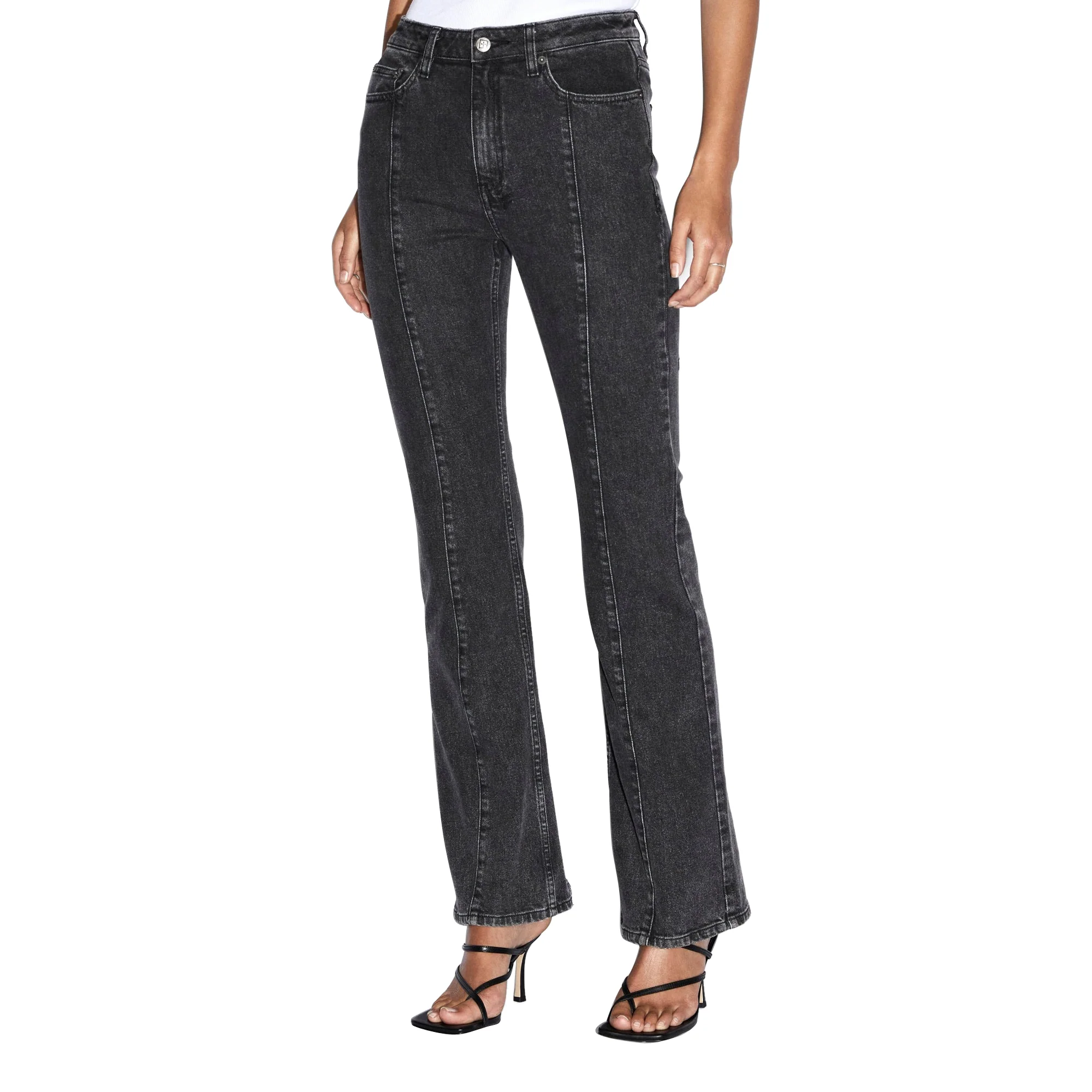 Ksubi Womens Soho Onyx Zip Jeans - Image 2