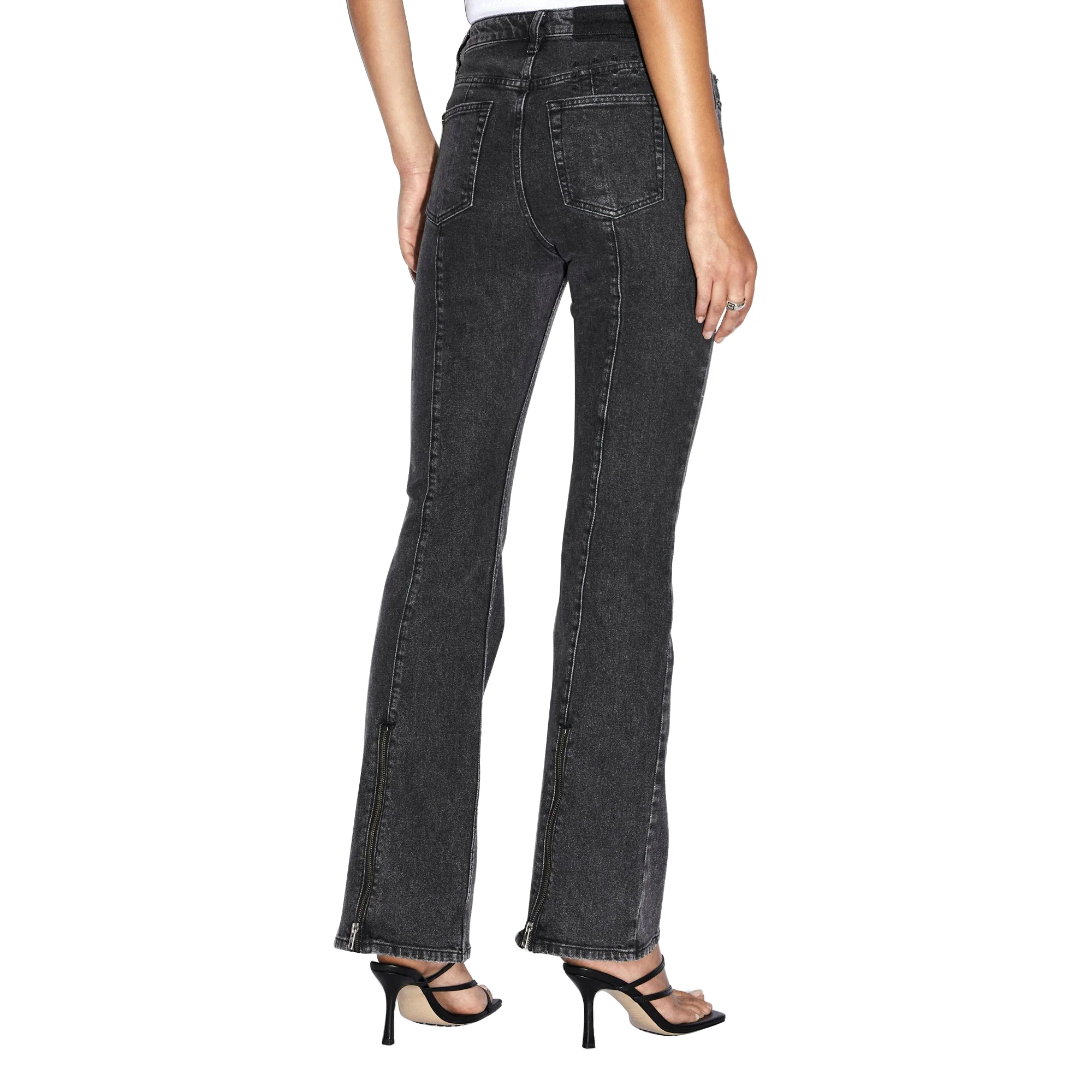 Ksubi Womens Soho Onyx Zip Jeans - Image 3