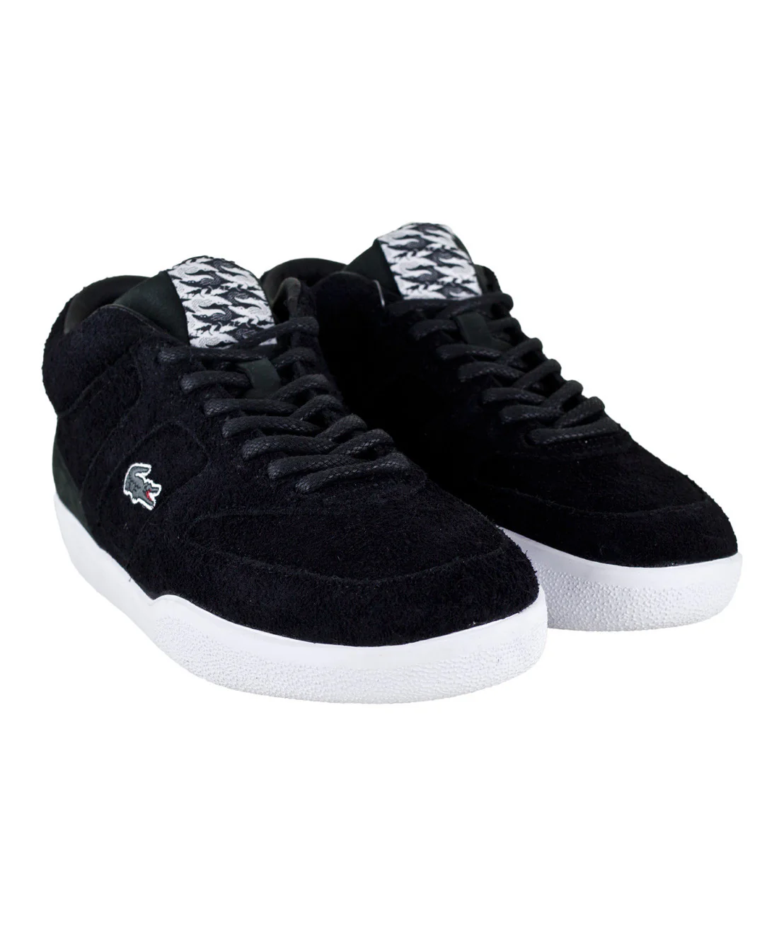 Lacoste x Foot Patrol: Half Court Suede/Leather (Black) - Image 2
