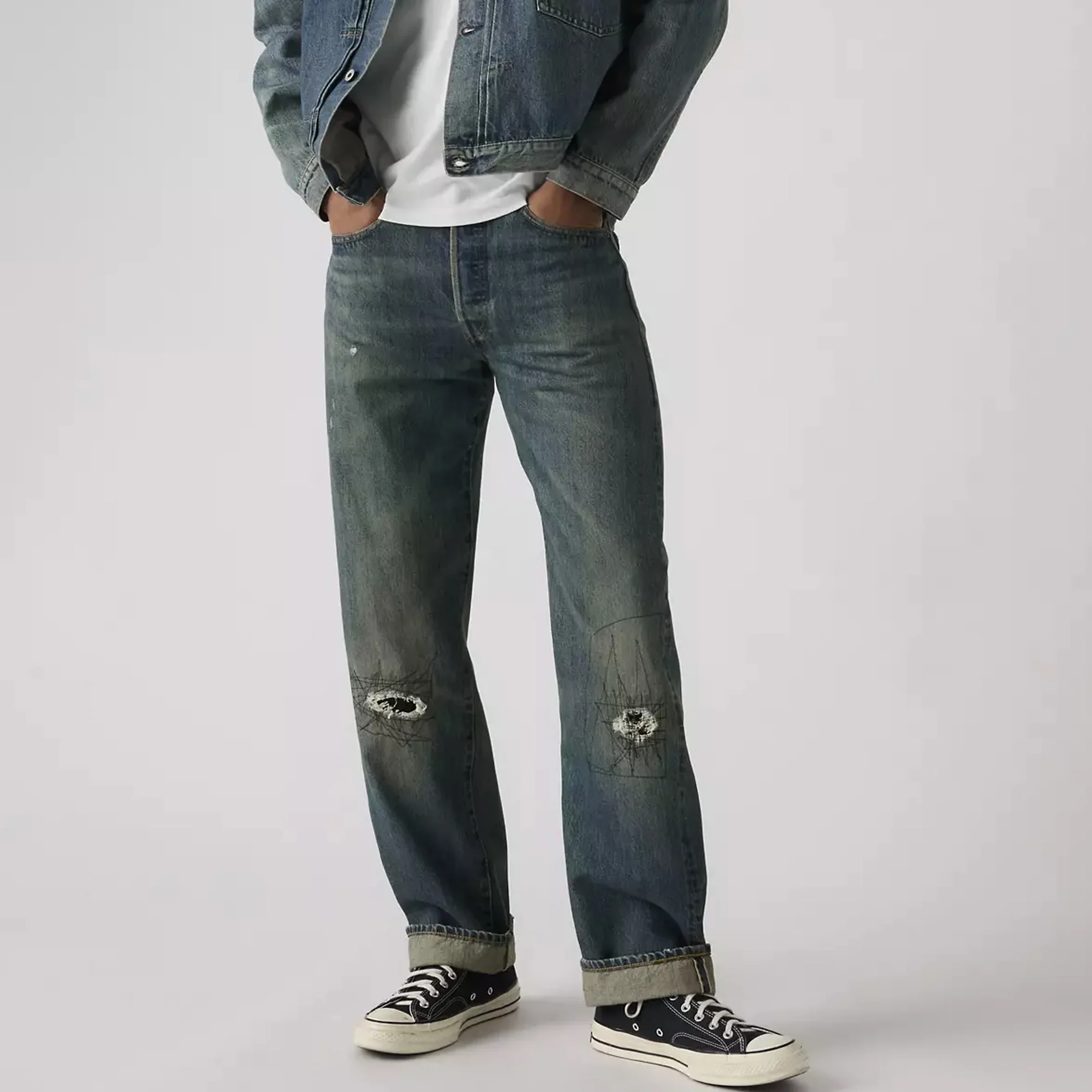 Levi's Mens LVC 1947 501 Jeans - Image 2