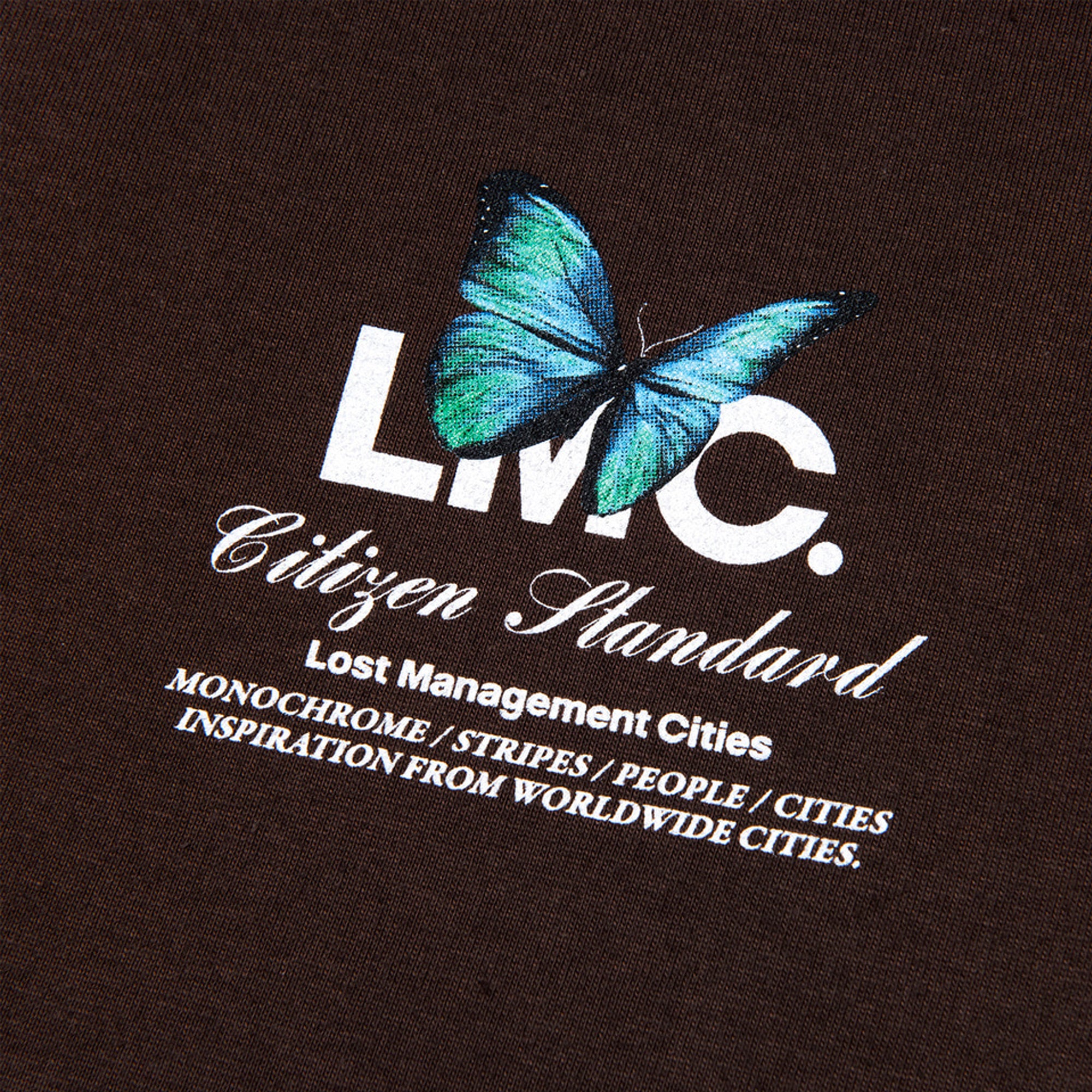 LMC Flower Garden Tee 'Brown' - Image 3