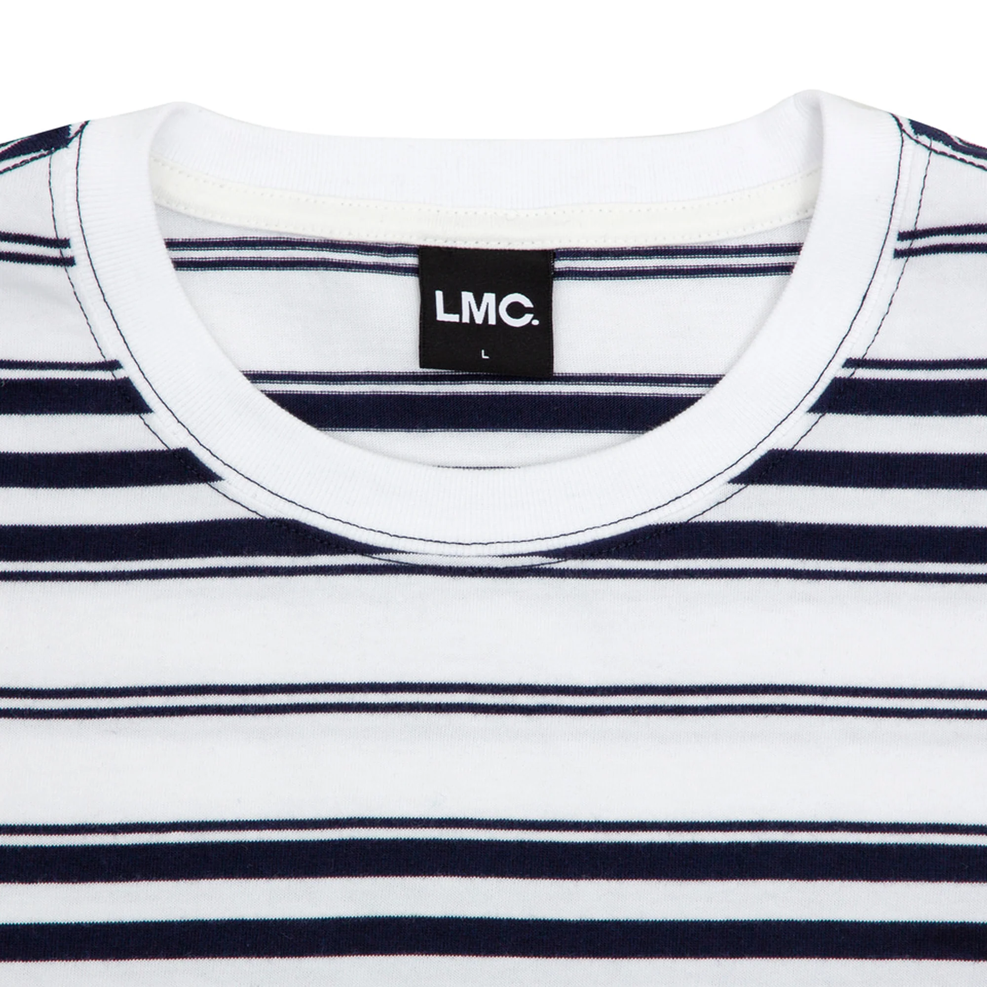 LMC FN Multi Stipe Tee 'White' - Image 3