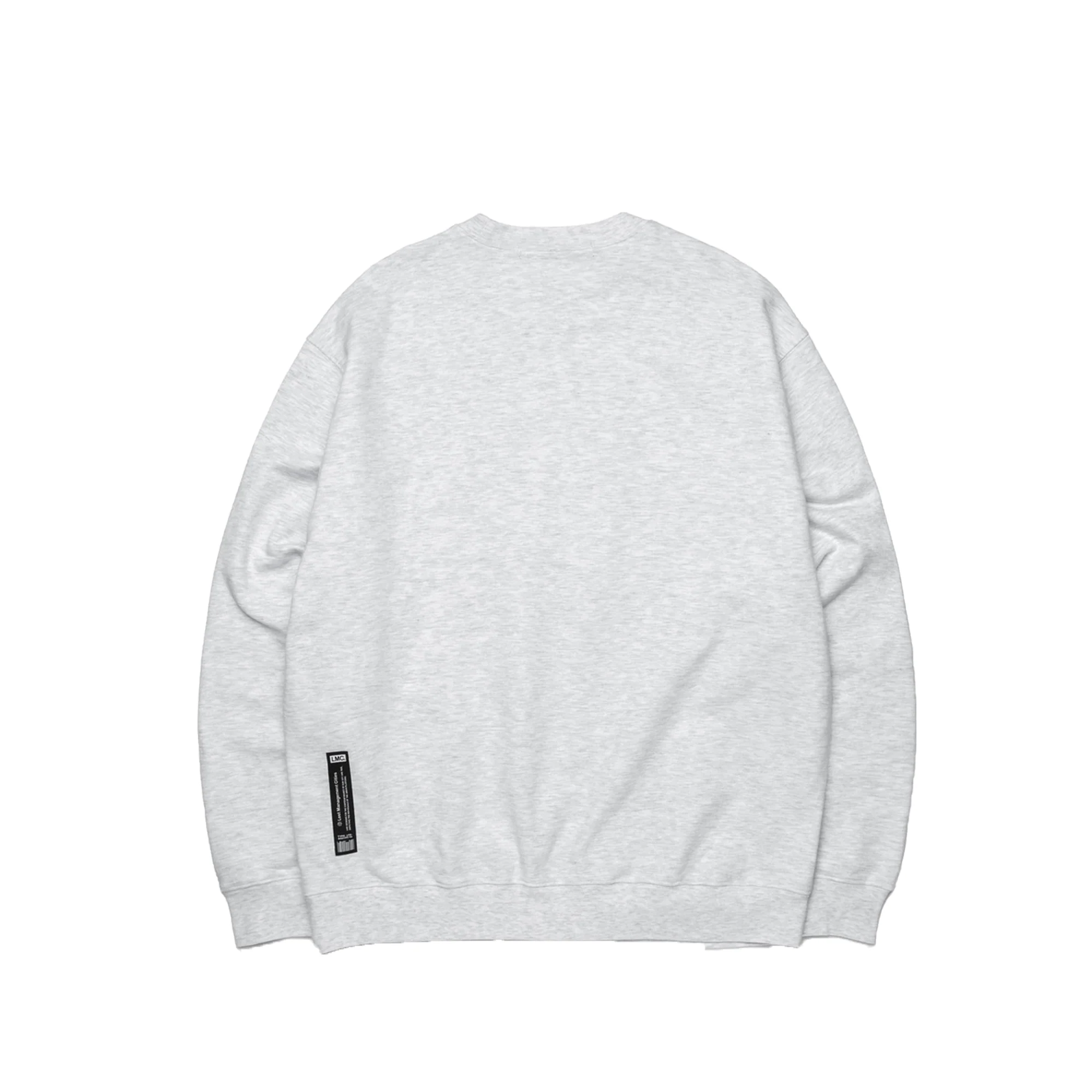 LMC Mens Bear Athletic Sweatshirt 'Light Heather Grey' - Image 2