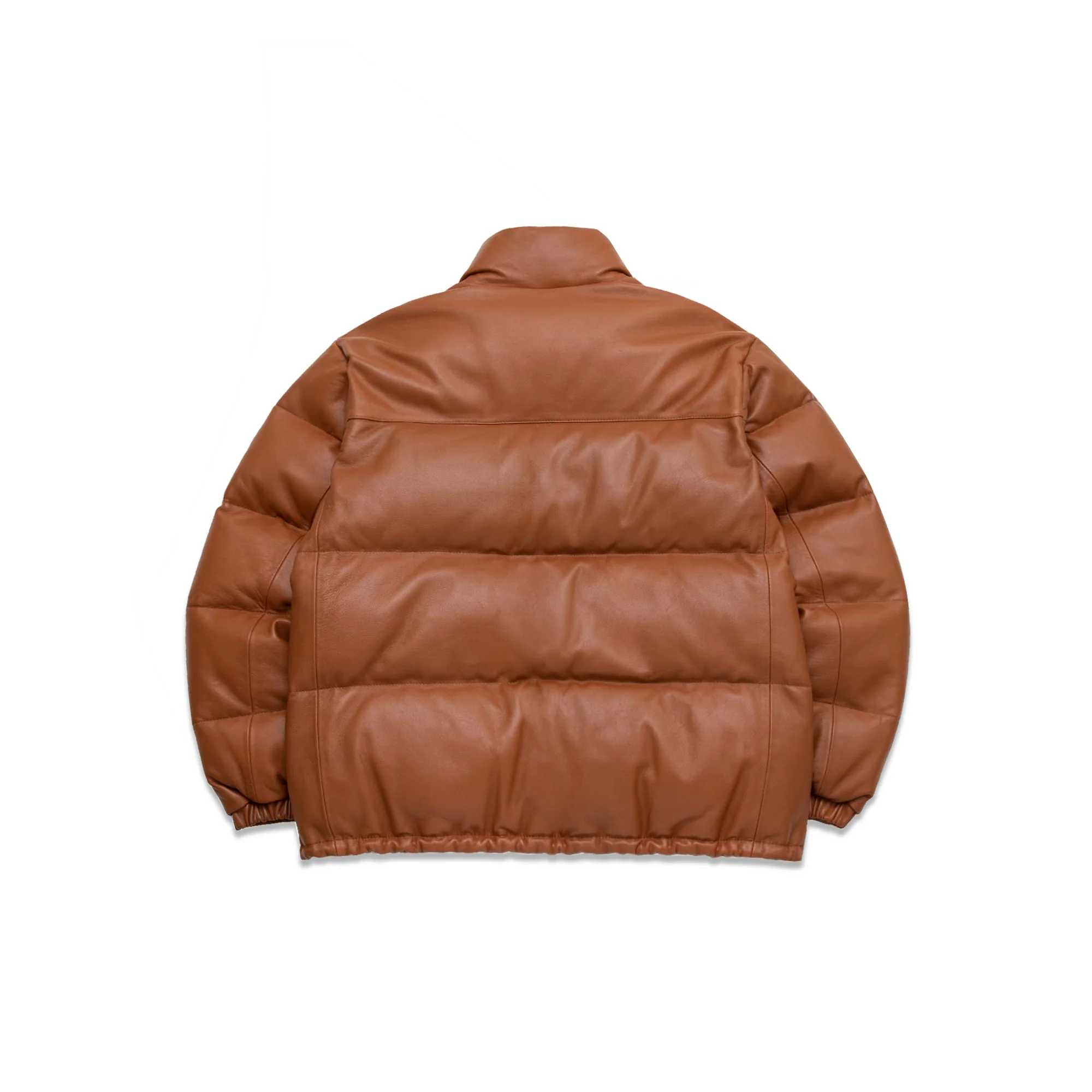 Lost Management Cities Mens OG Leather Puffer Duck Down Parka - Image 3